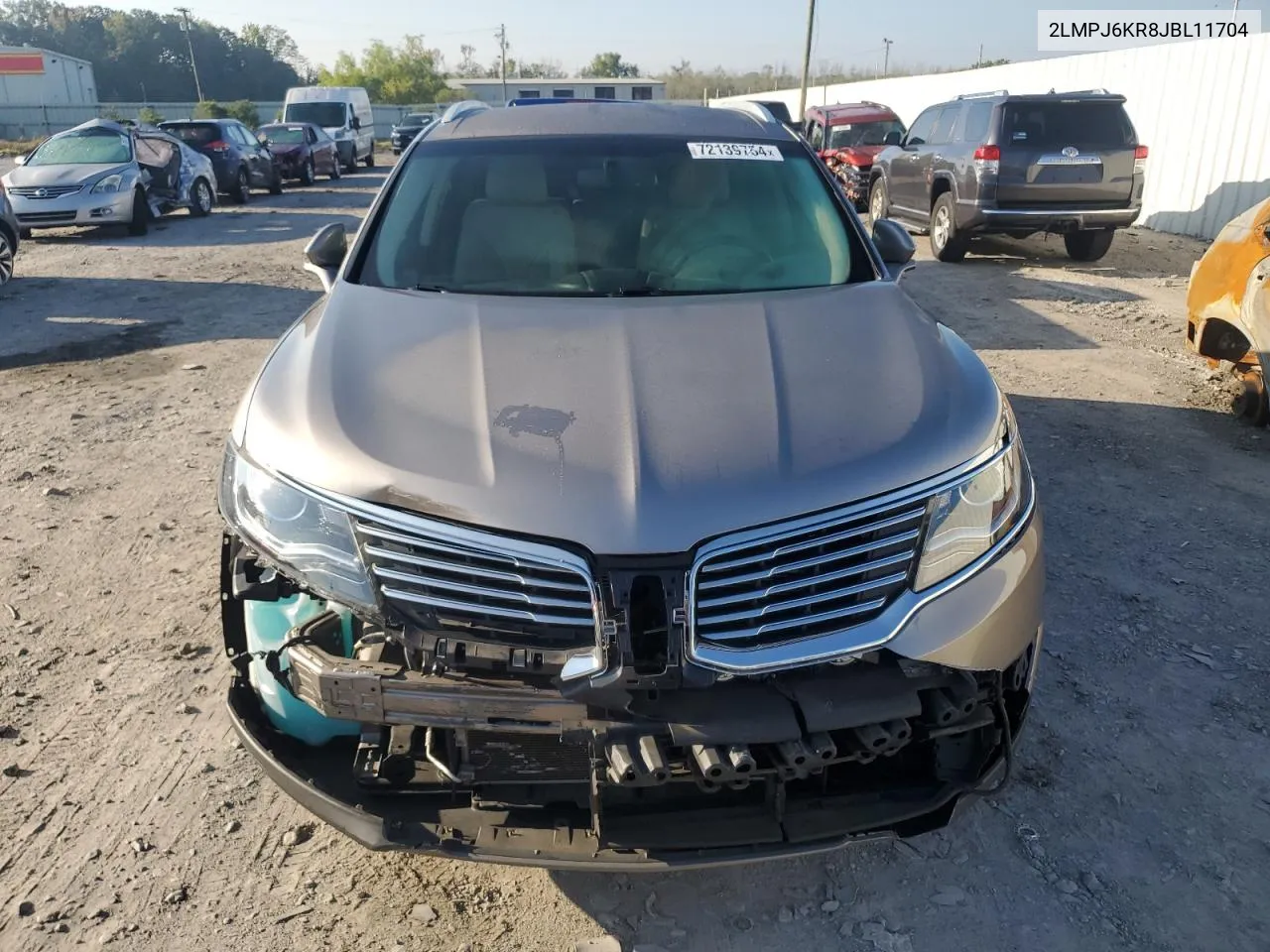 2LMPJ6KR8JBL11704 2018 Lincoln Mkx Select