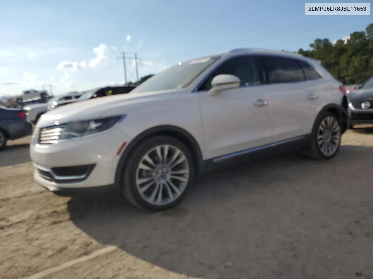 2LMPJ6LR8JBL11653 2018 Lincoln Mkx Reserve