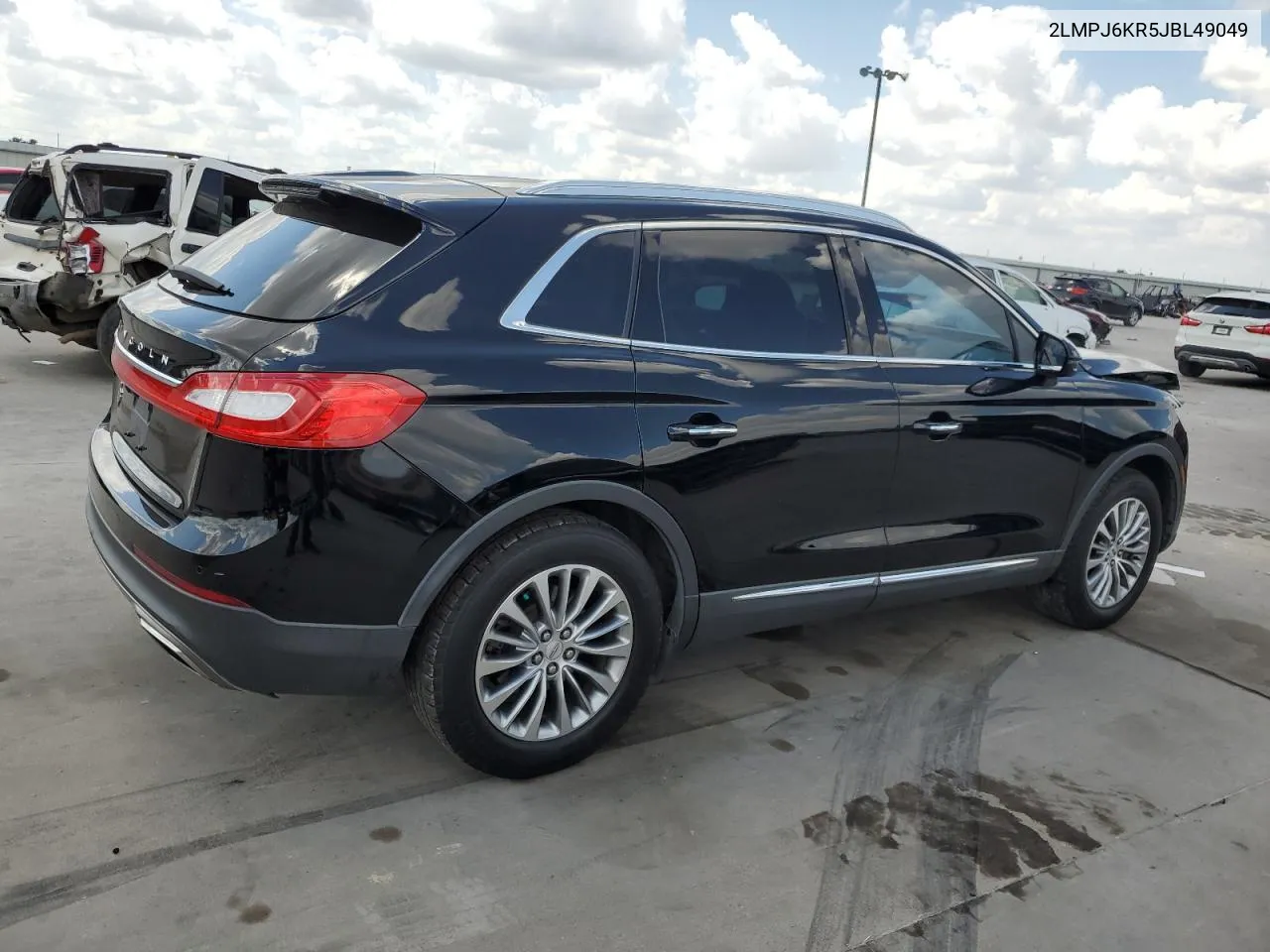 2018 Lincoln Mkx Select VIN: 2LMPJ6KR5JBL49049 Lot: 72285724