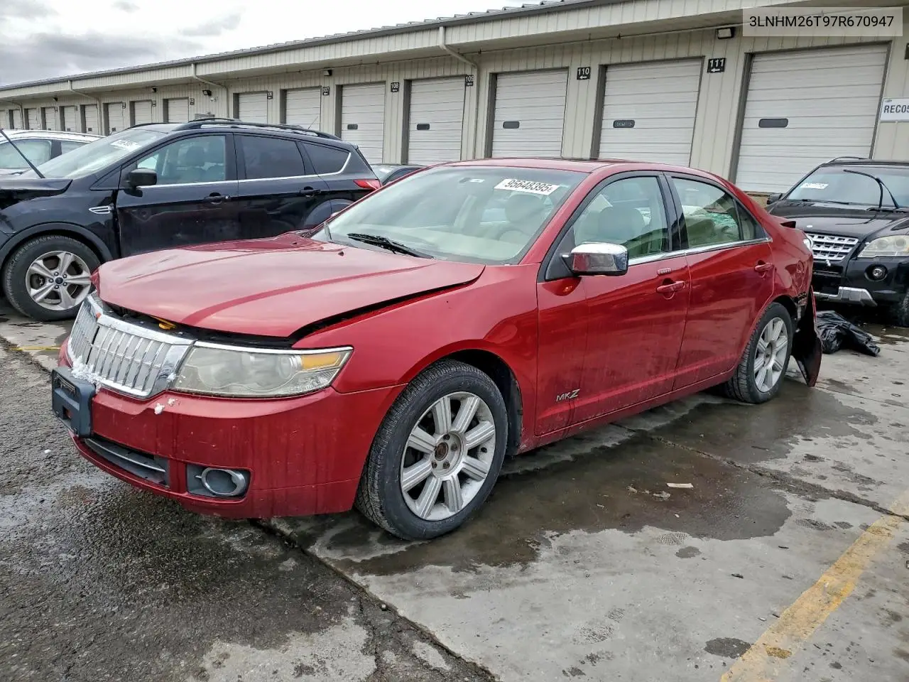 3LNHM26T97R670947 2007 Lincoln Mkz