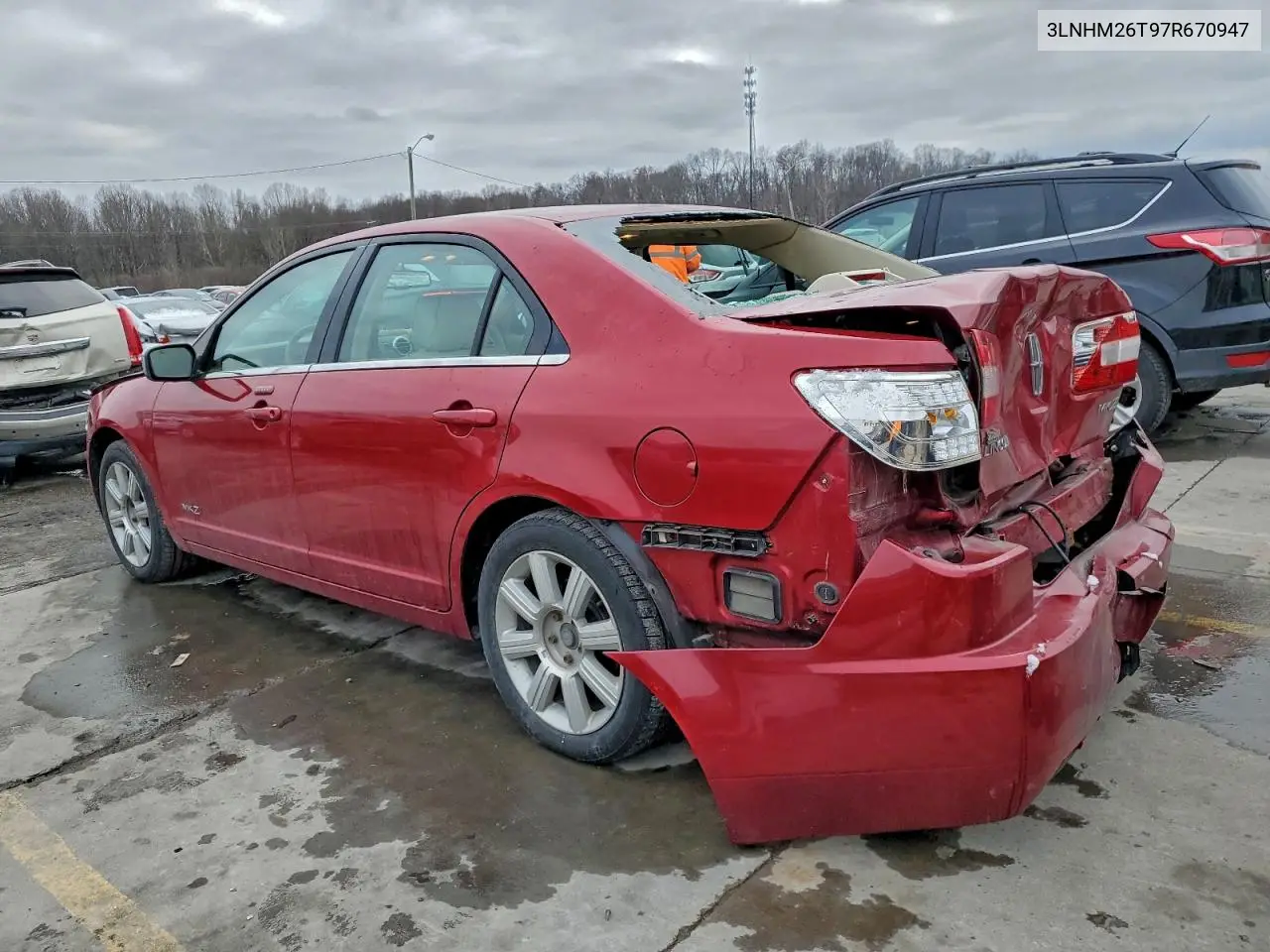 3LNHM26T97R670947 2007 Lincoln Mkz