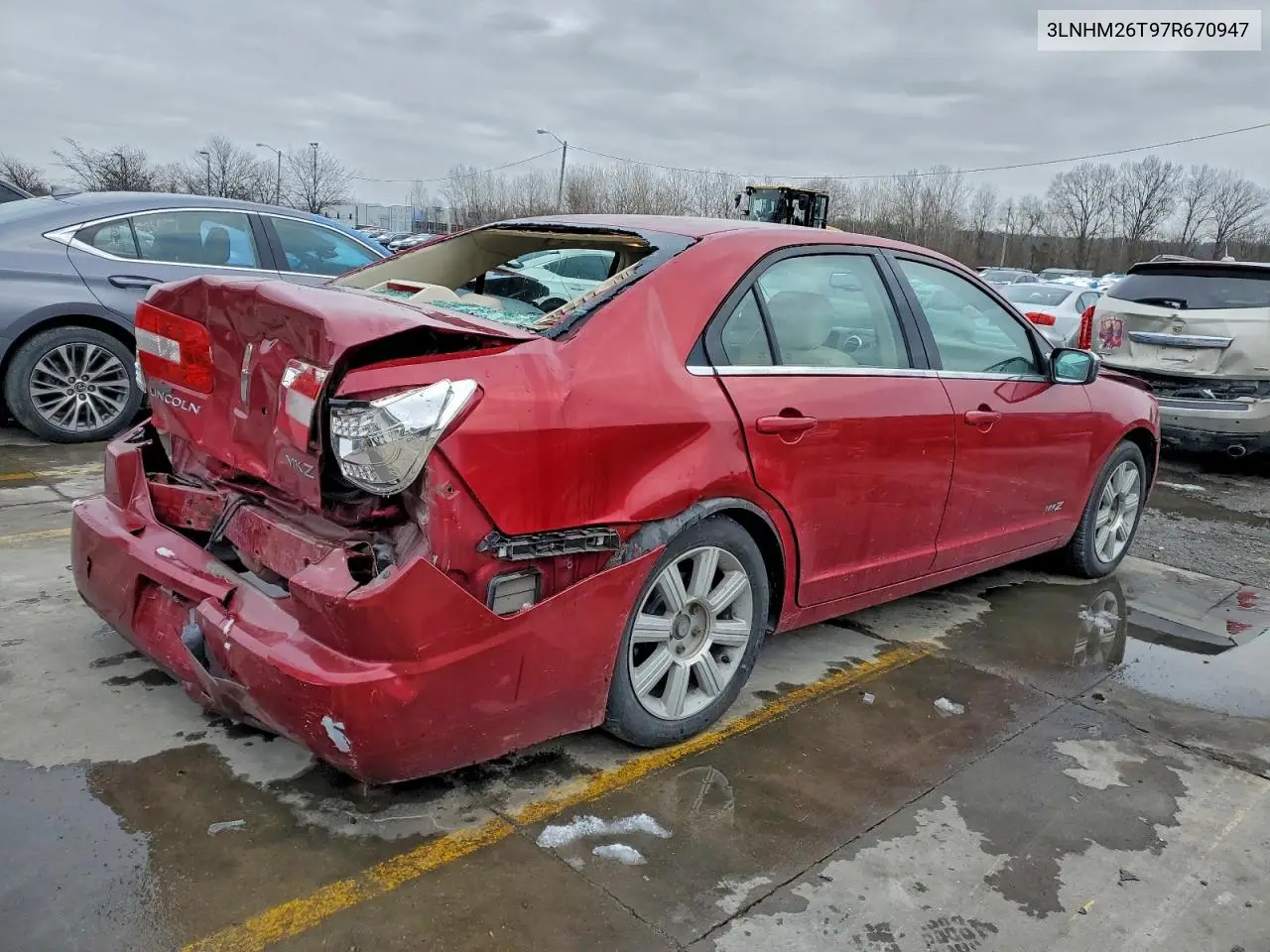 3LNHM26T97R670947 2007 Lincoln Mkz