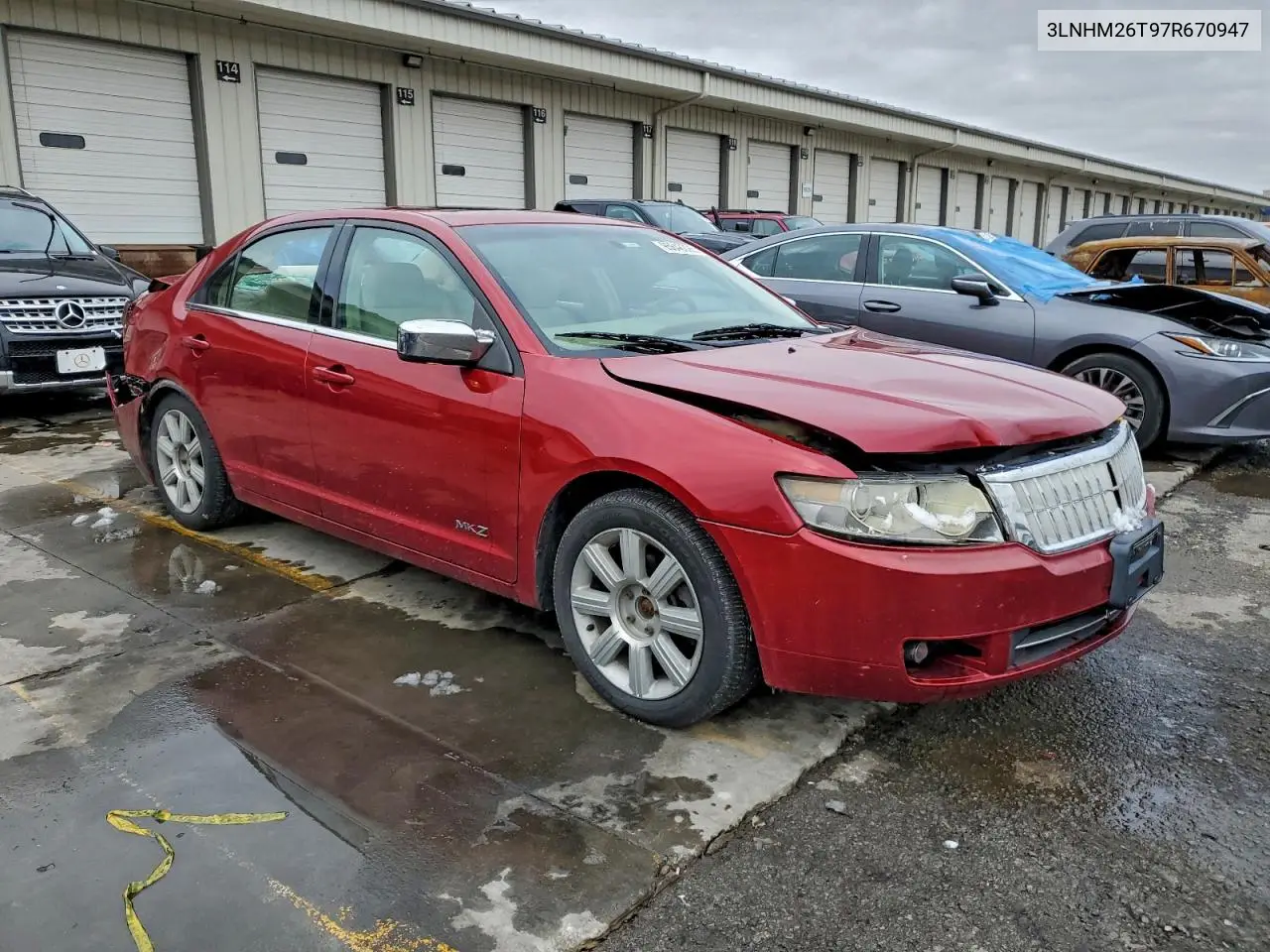 3LNHM26T97R670947 2007 Lincoln Mkz