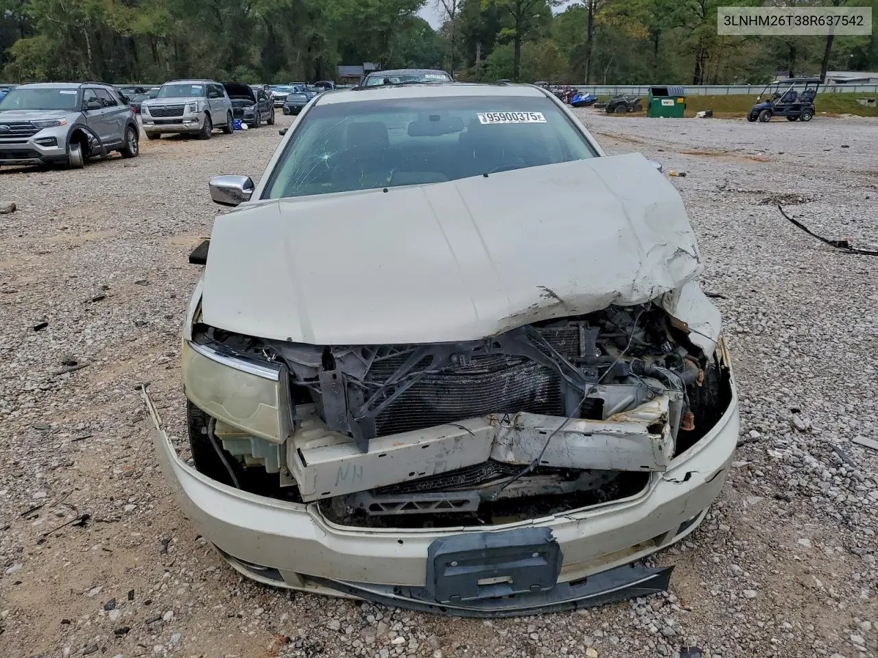 3LNHM26T38R637542 2008 Lincoln Mkz