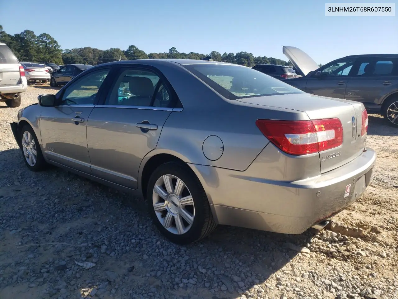 3LNHM26T68R607550 2008 Lincoln Mkz