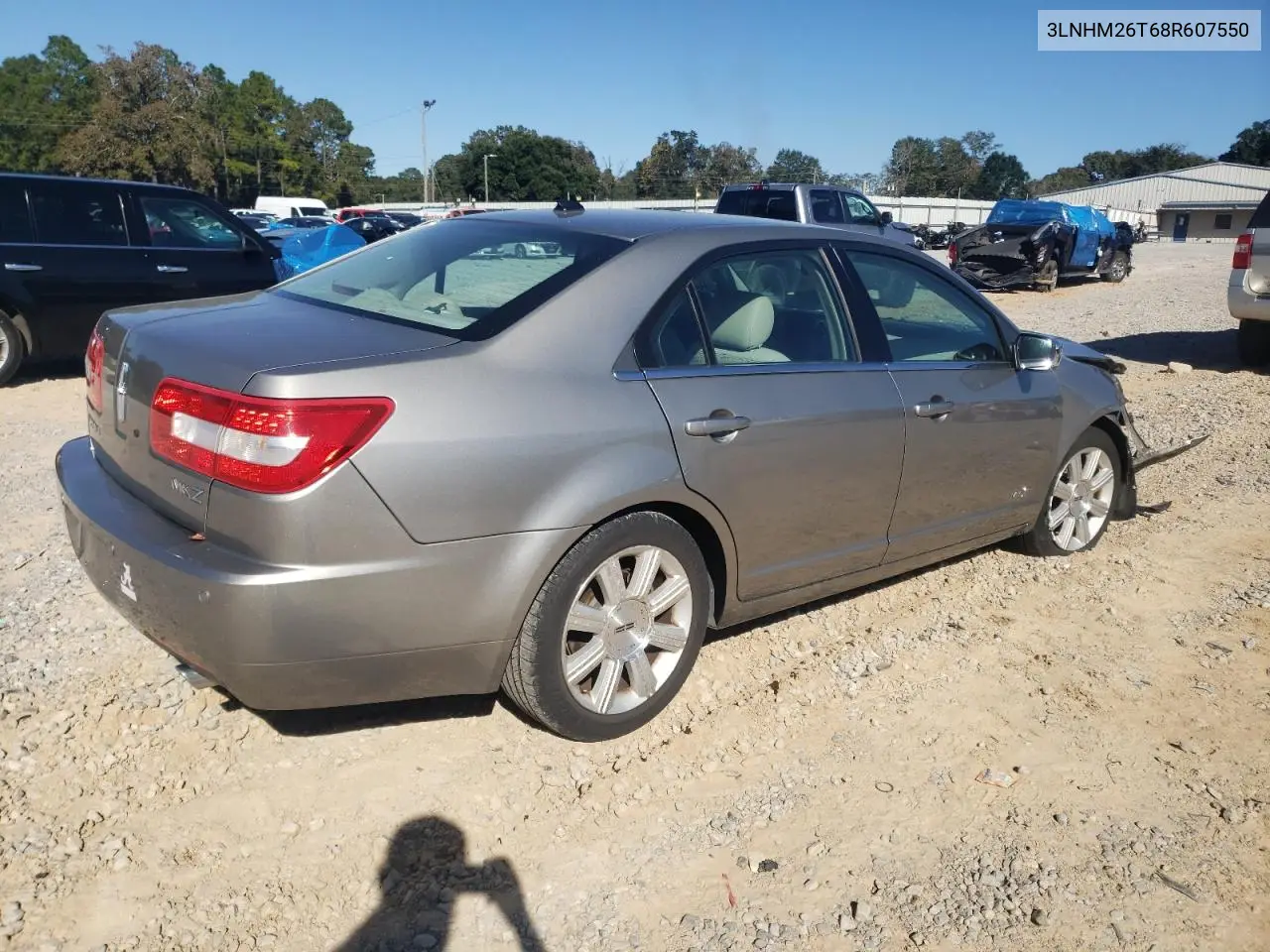 3LNHM26T68R607550 2008 Lincoln Mkz