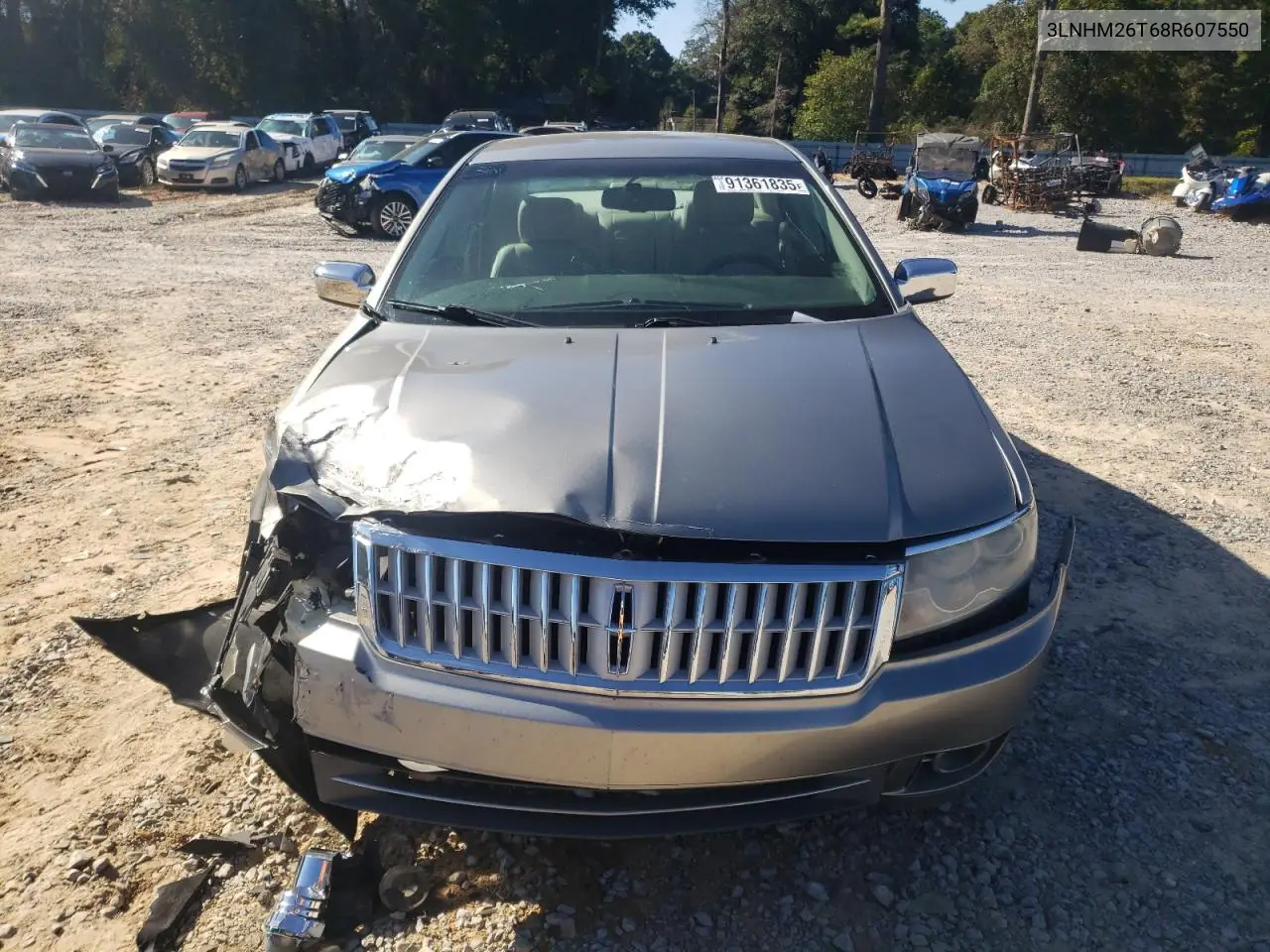 3LNHM26T68R607550 2008 Lincoln Mkz