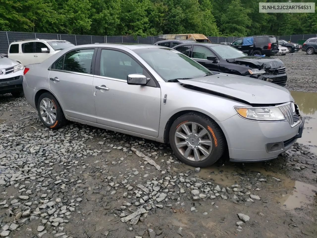 2010 Lincoln Mkz VIN: 3LNHL2JC2AR754531 Lot: 55162274