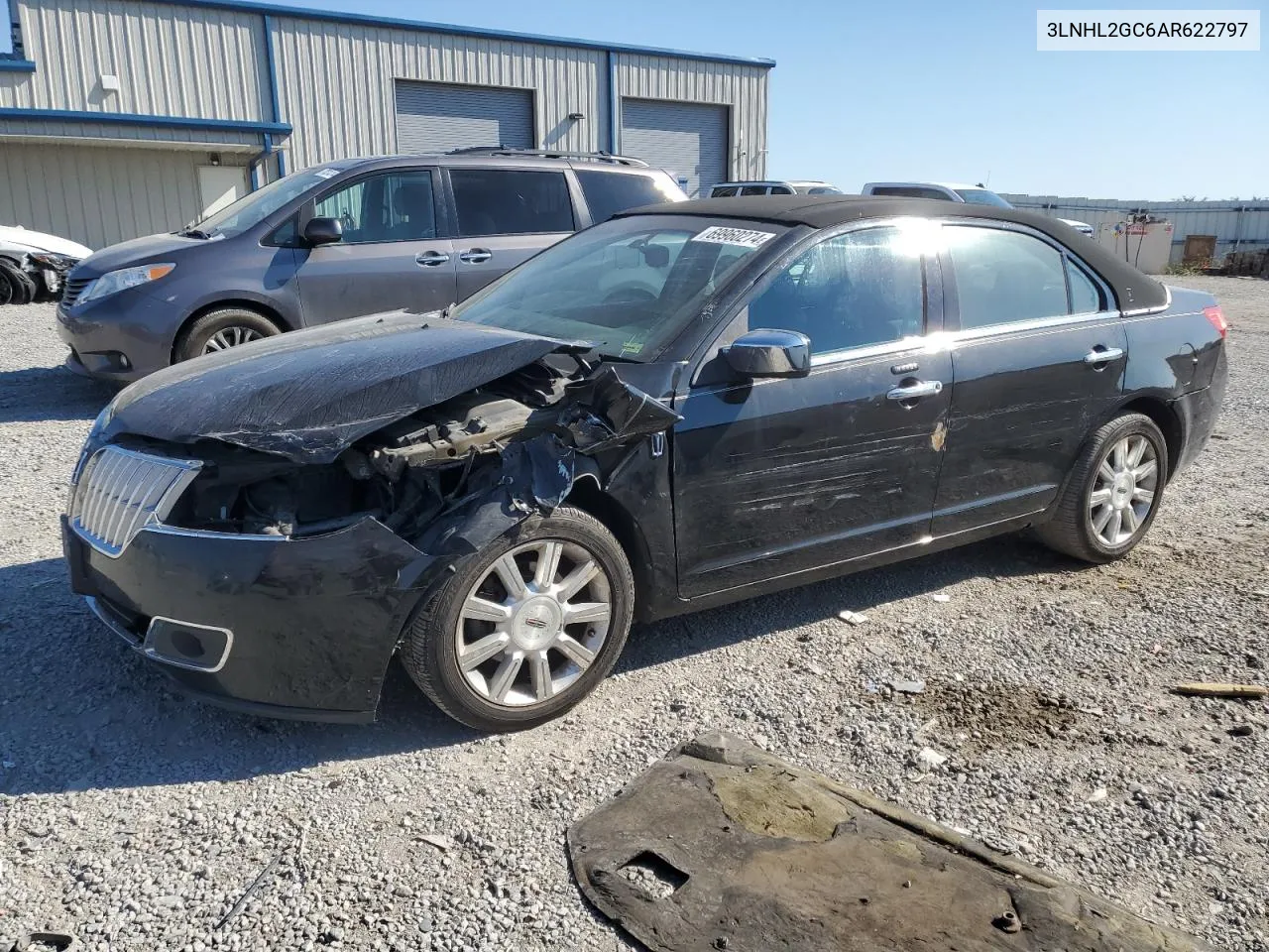 2010 Lincoln Mkz VIN: 3LNHL2GC6AR622797 Lot: 69960274