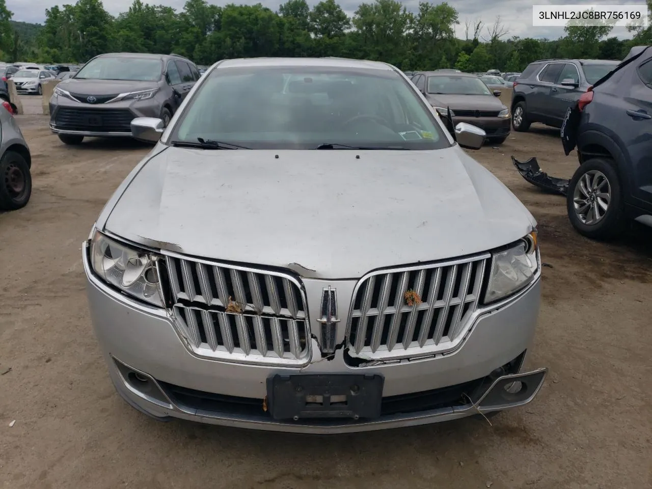 2011 Lincoln Mkz VIN: 3LNHL2JC8BR756169 Lot: 58261344