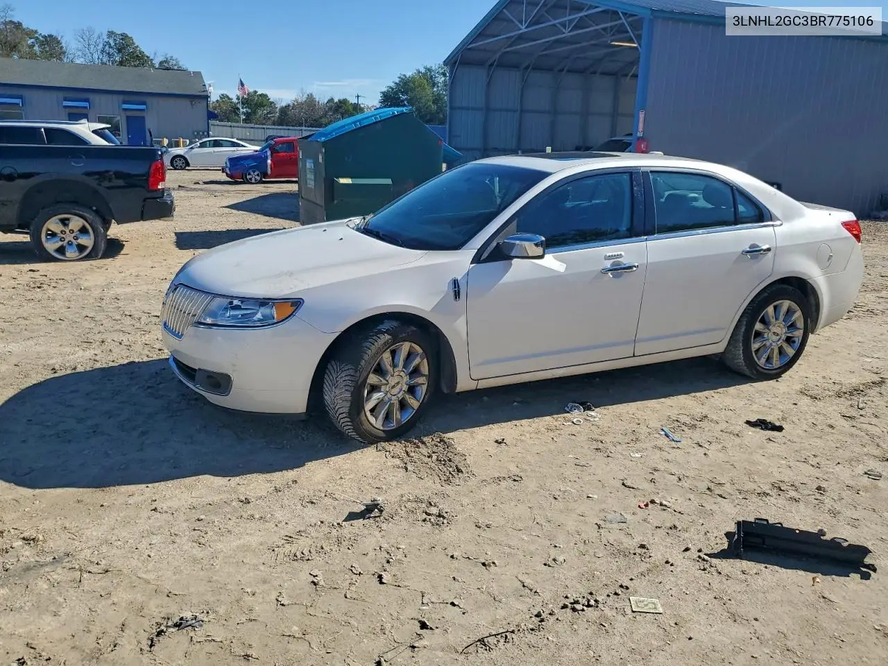 3LNHL2GC3BR775106 2011 Lincoln Mkz