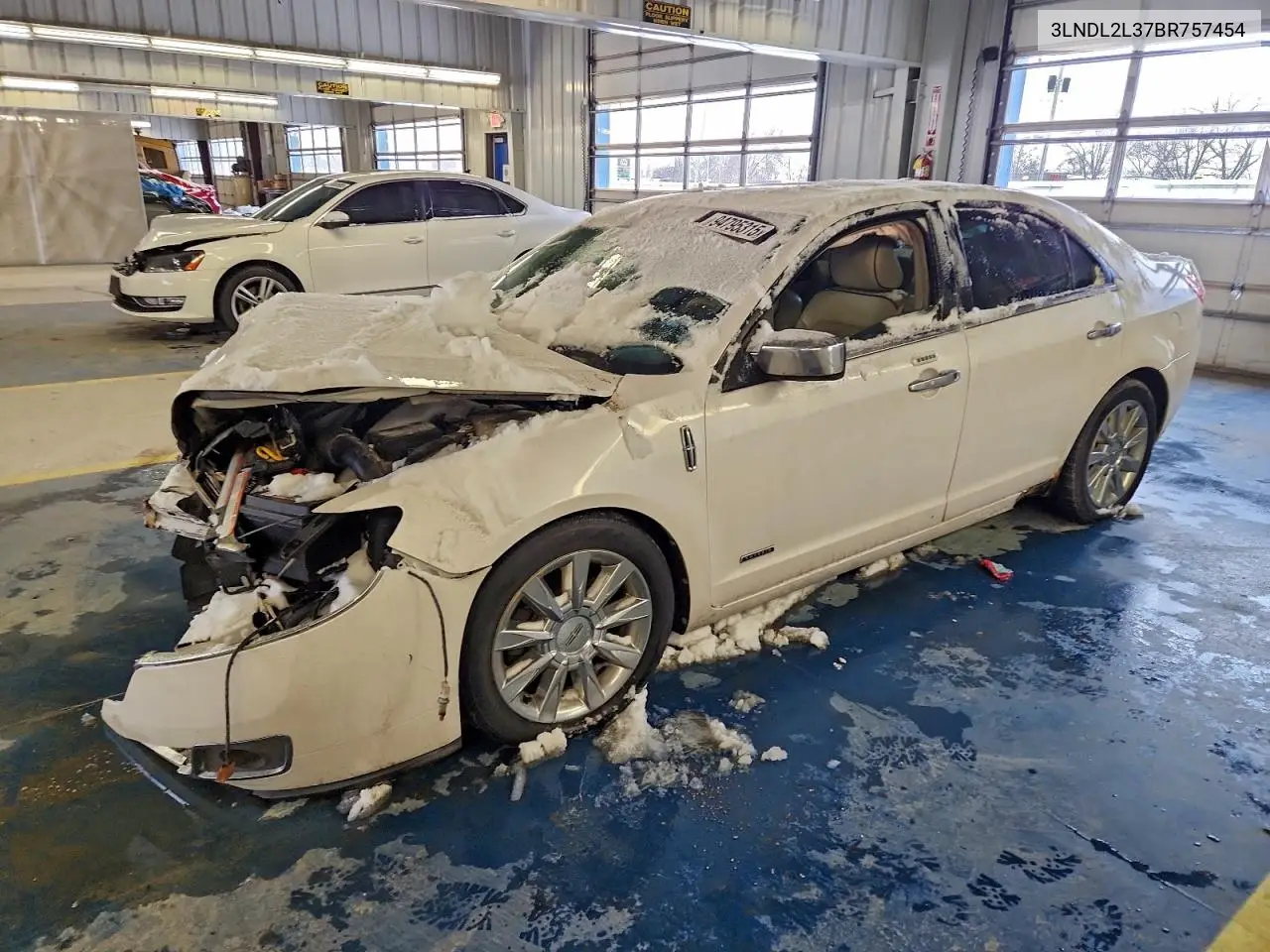 3LNDL2L37BR757454 2011 Lincoln Mkz Hybrid