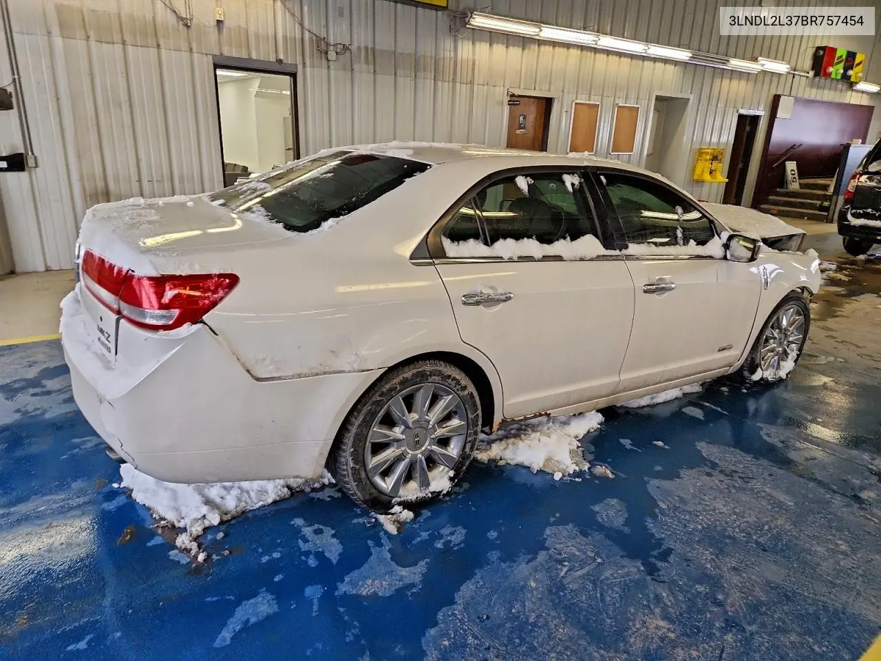 3LNDL2L37BR757454 2011 Lincoln Mkz Hybrid