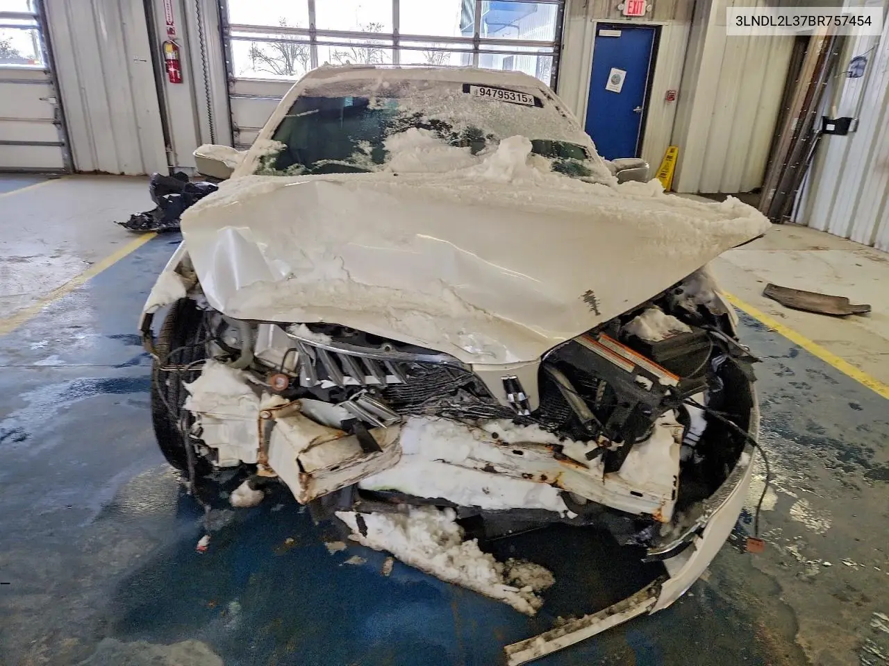 3LNDL2L37BR757454 2011 Lincoln Mkz Hybrid