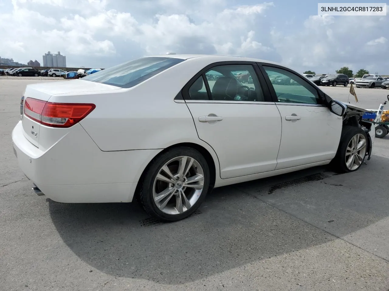 2012 Lincoln Mkz VIN: 3LNHL2GC4CR817283 Lot: 47303554