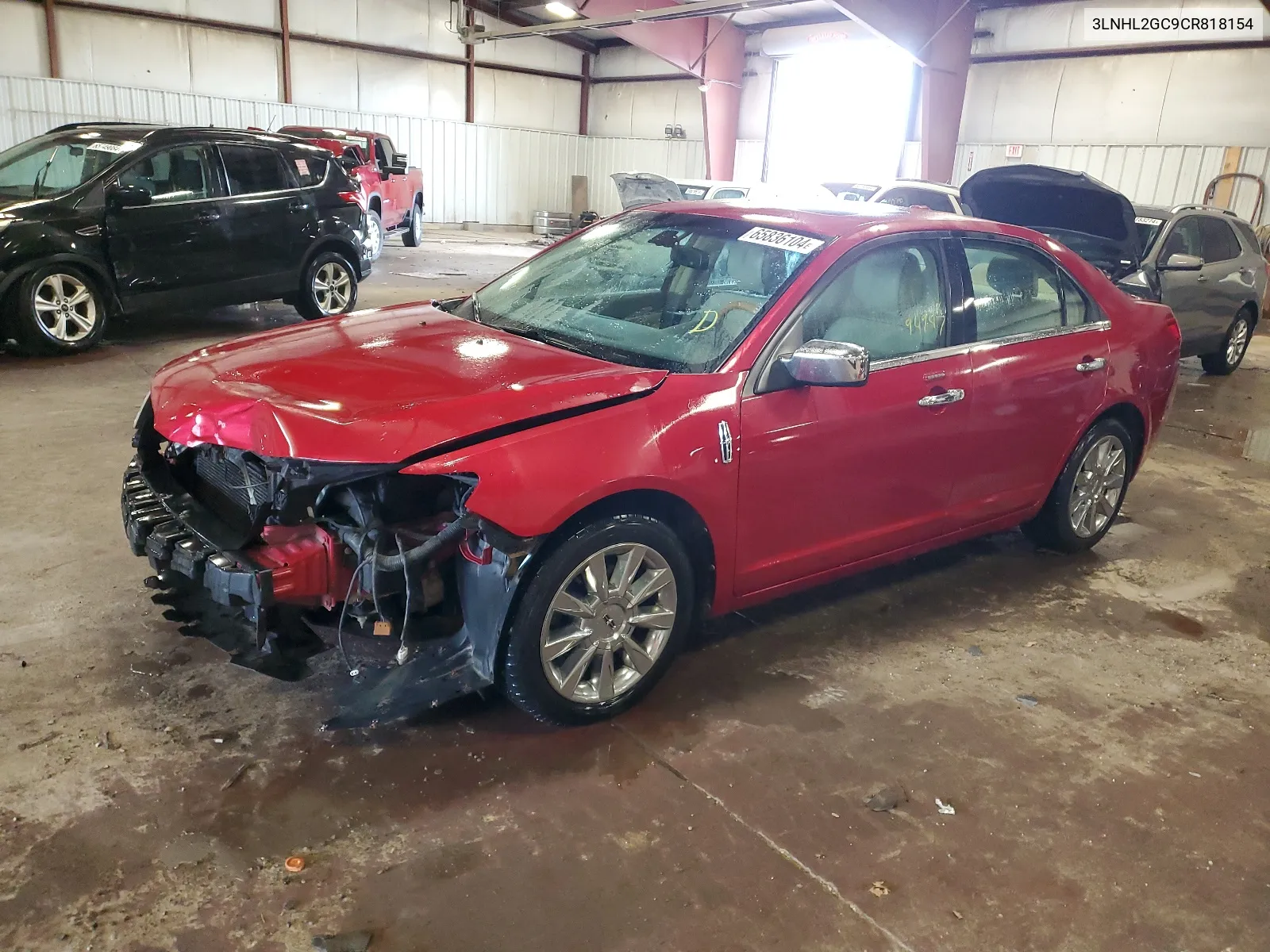 2012 Lincoln Mkz VIN: 3LNHL2GC9CR818154 Lot: 65836104