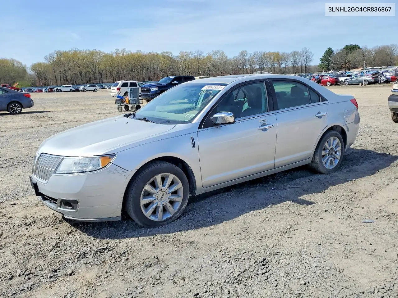 3LNHL2GC4CR836867 2012 Lincoln Mkz