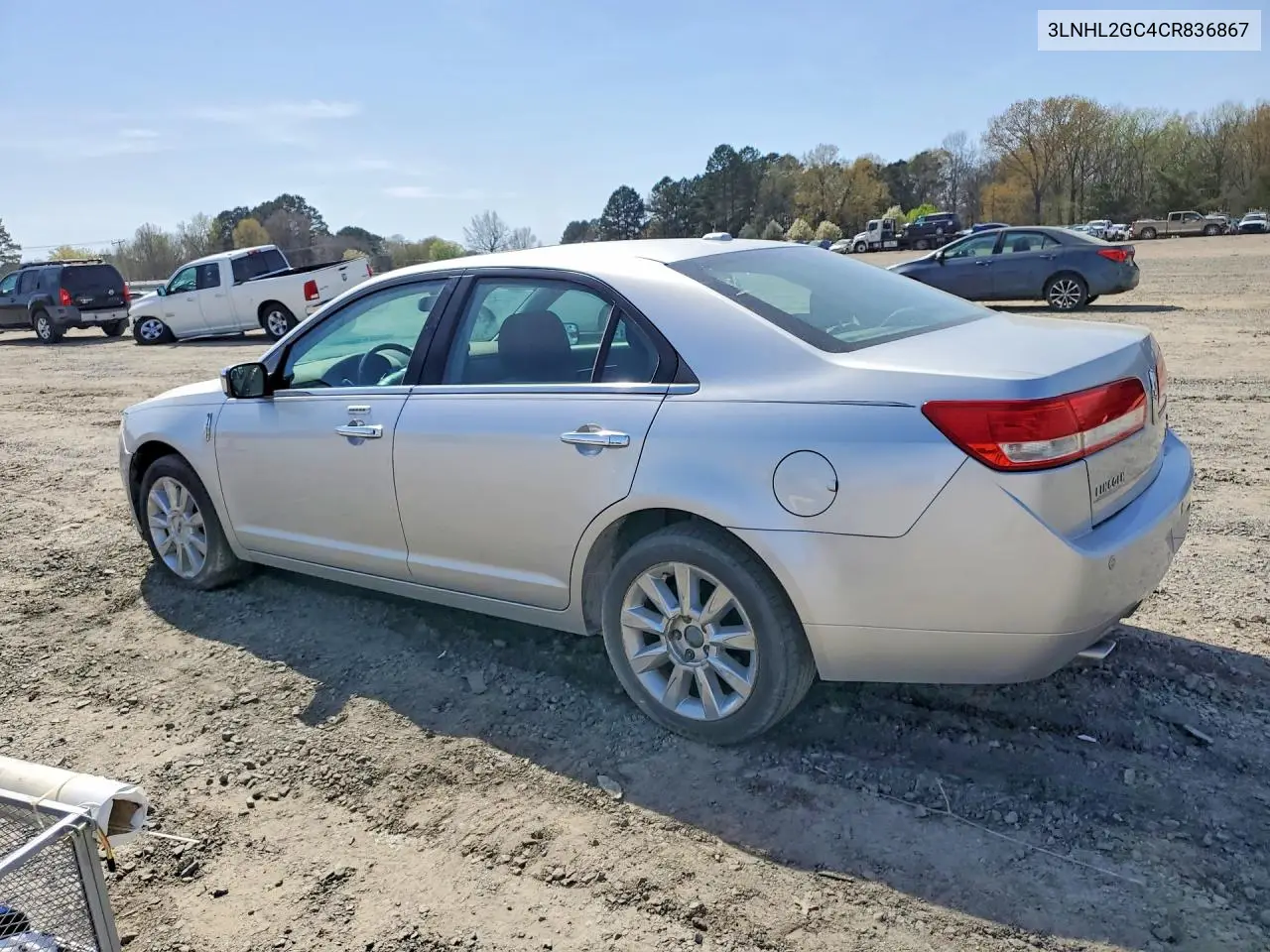 3LNHL2GC4CR836867 2012 Lincoln Mkz
