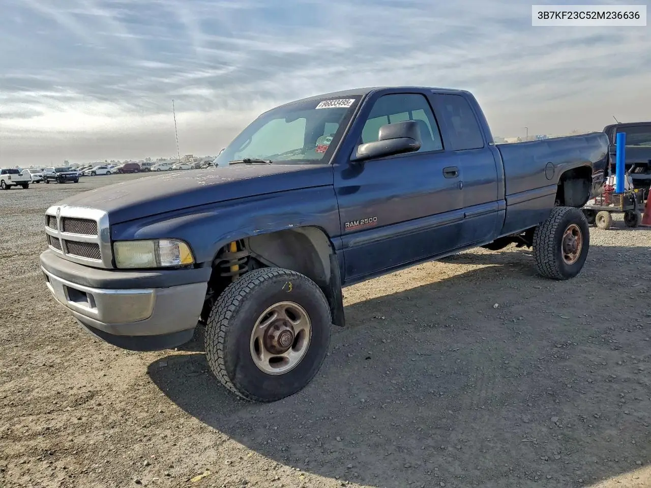 3B7KF23C52M236636 2002 Dodge Ram 2500