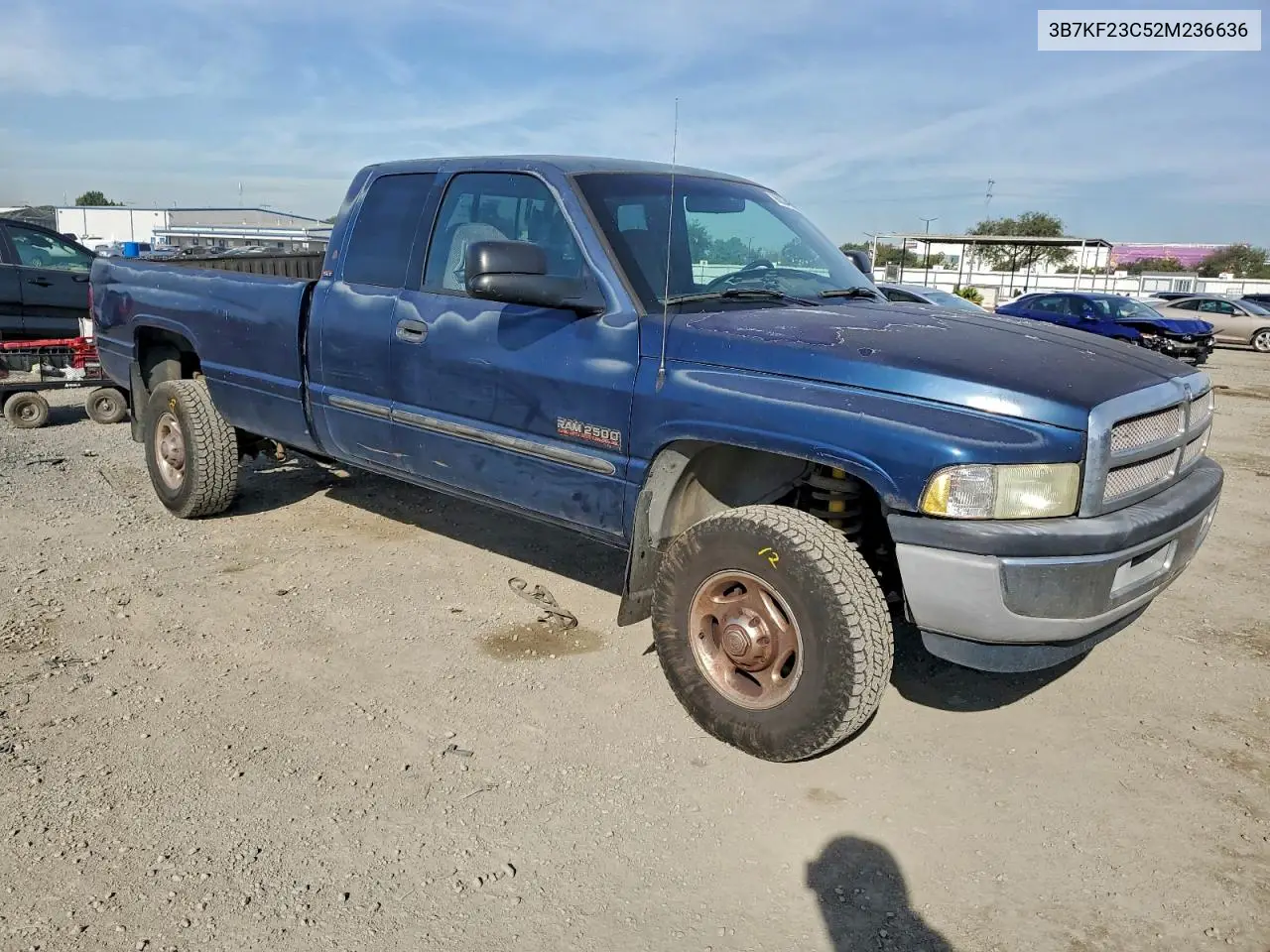 3B7KF23C52M236636 2002 Dodge Ram 2500