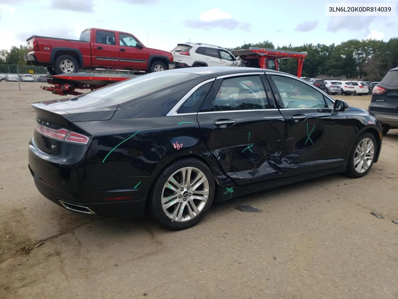 2013 Lincoln Mkz VIN: 3LN6L2GK0DR814039 Lot: 72060084