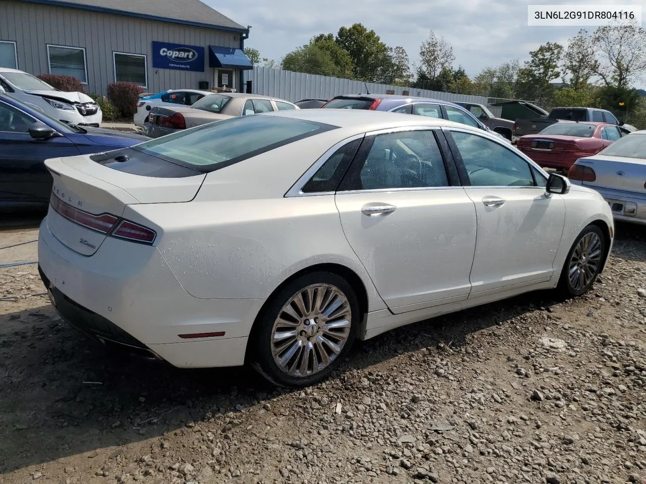 2013 Lincoln Mkz VIN: 3LN6L2G91DR804116 Lot: 72596854