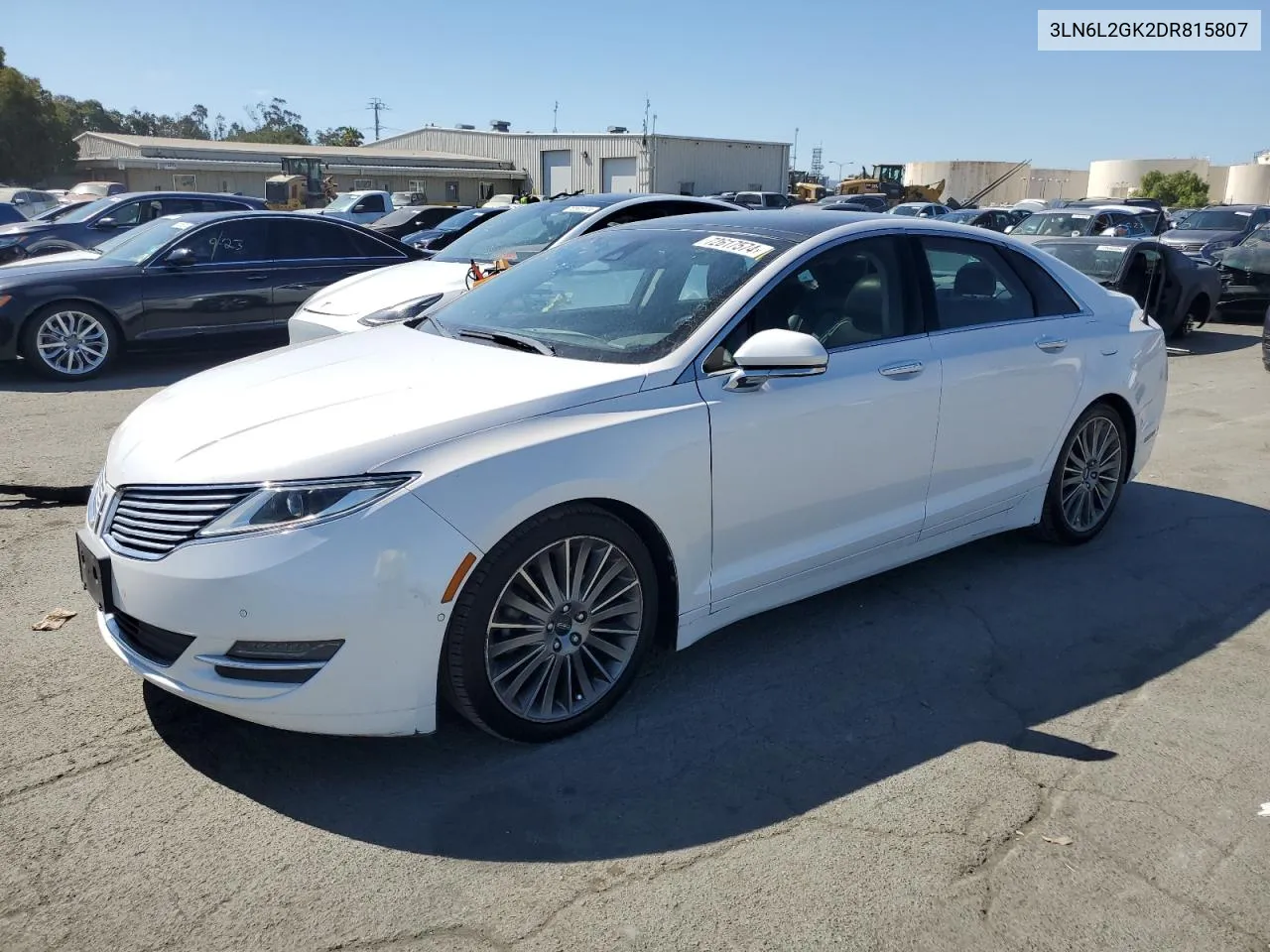 2013 Lincoln Mkz VIN: 3LN6L2GK2DR815807 Lot: 72617574