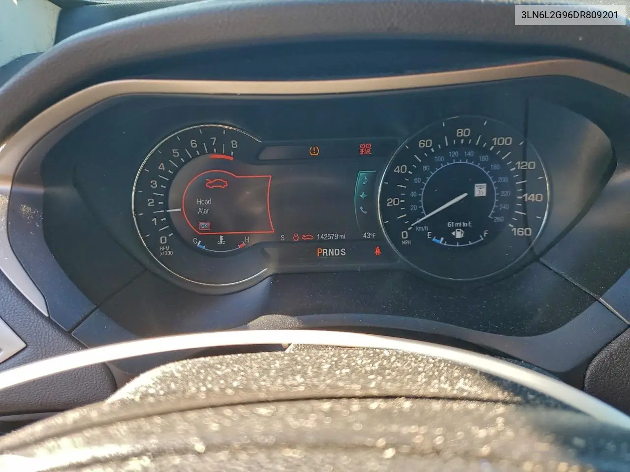 3LN6L2G96DR809201 2013 Lincoln Mkz