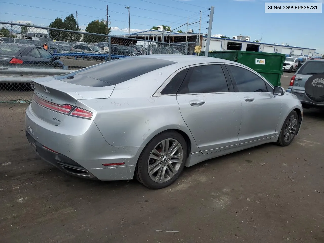 3LN6L2G99ER835731 2014 Lincoln Mkz