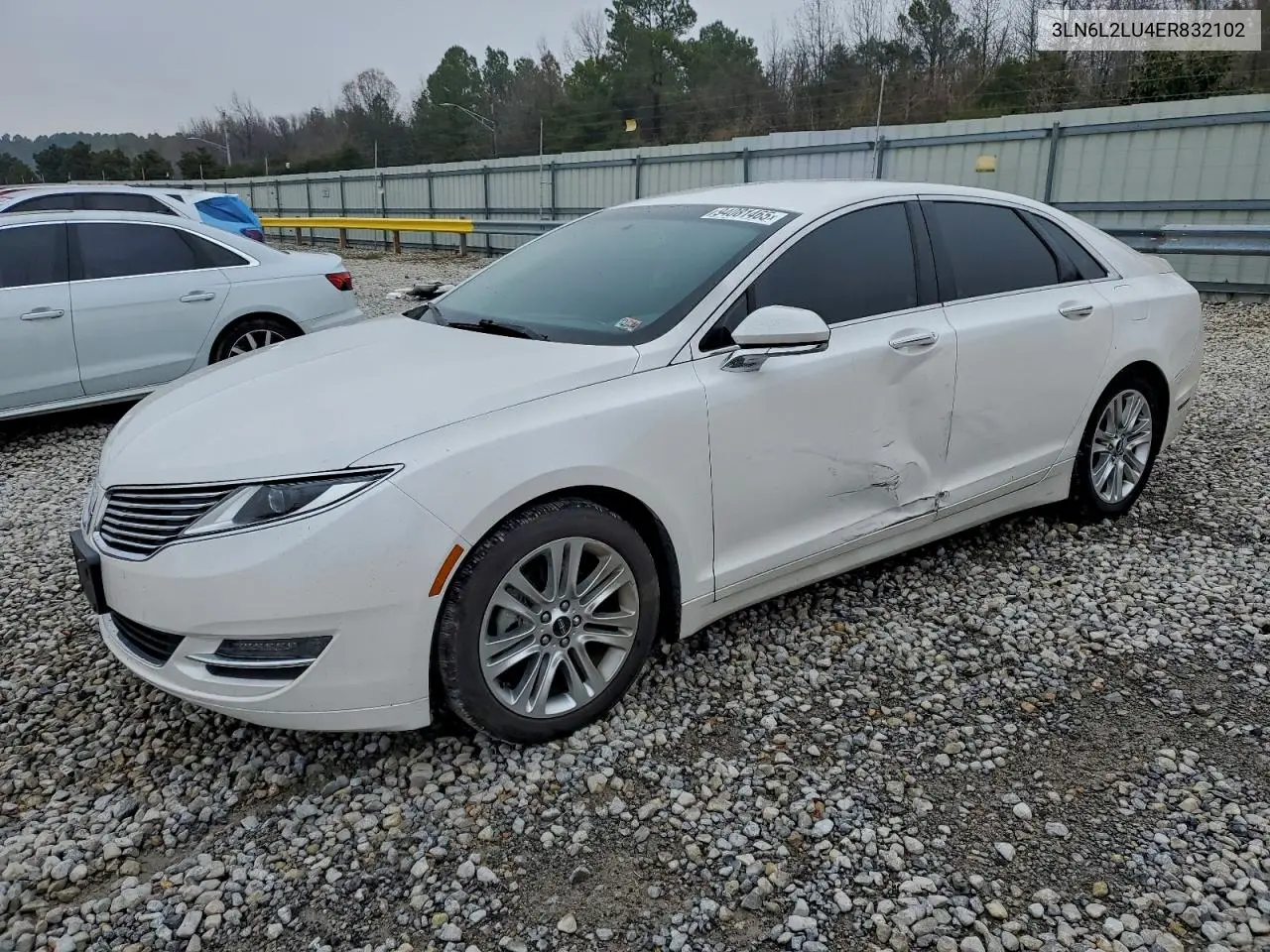 3LN6L2LU4ER832102 2014 Lincoln Mkz Hybrid