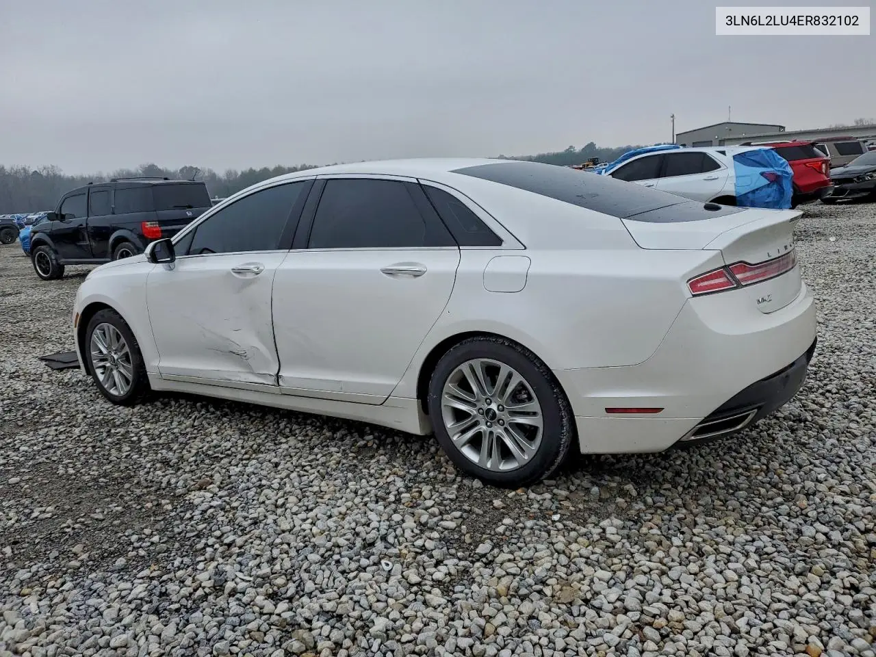 3LN6L2LU4ER832102 2014 Lincoln Mkz Hybrid