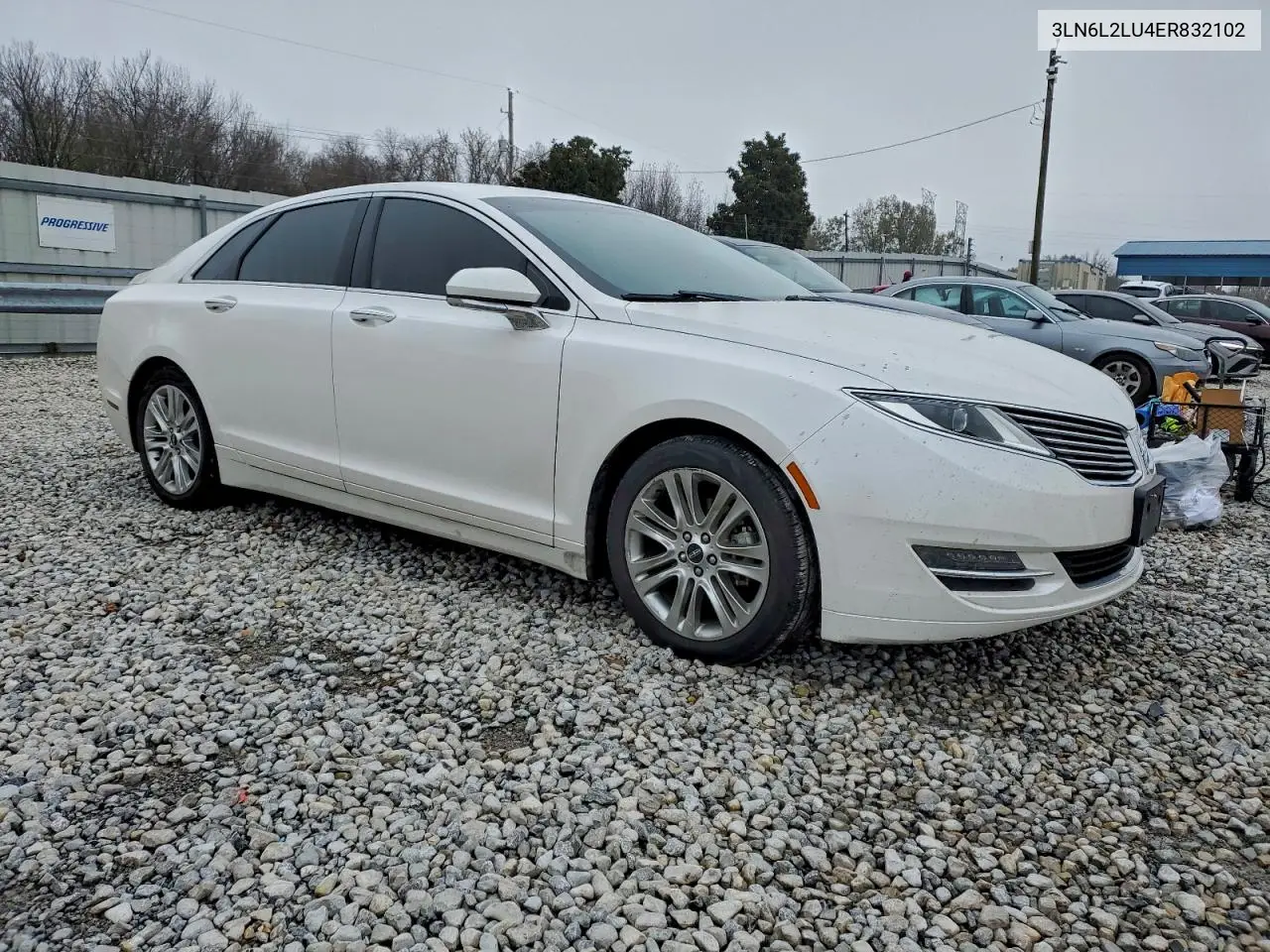 3LN6L2LU4ER832102 2014 Lincoln Mkz Hybrid