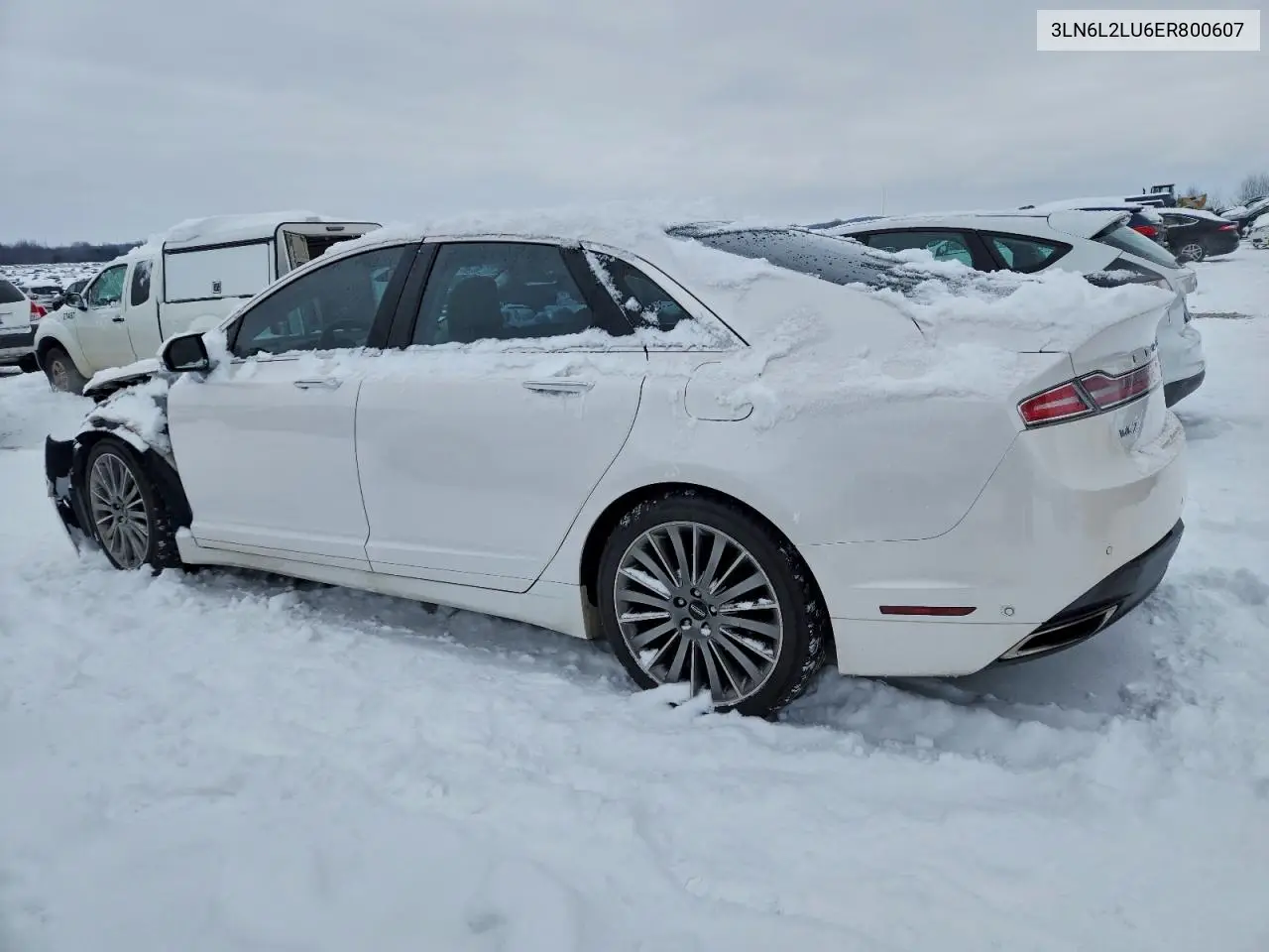 3LN6L2LU6ER800607 2014 Lincoln Mkz Hybrid