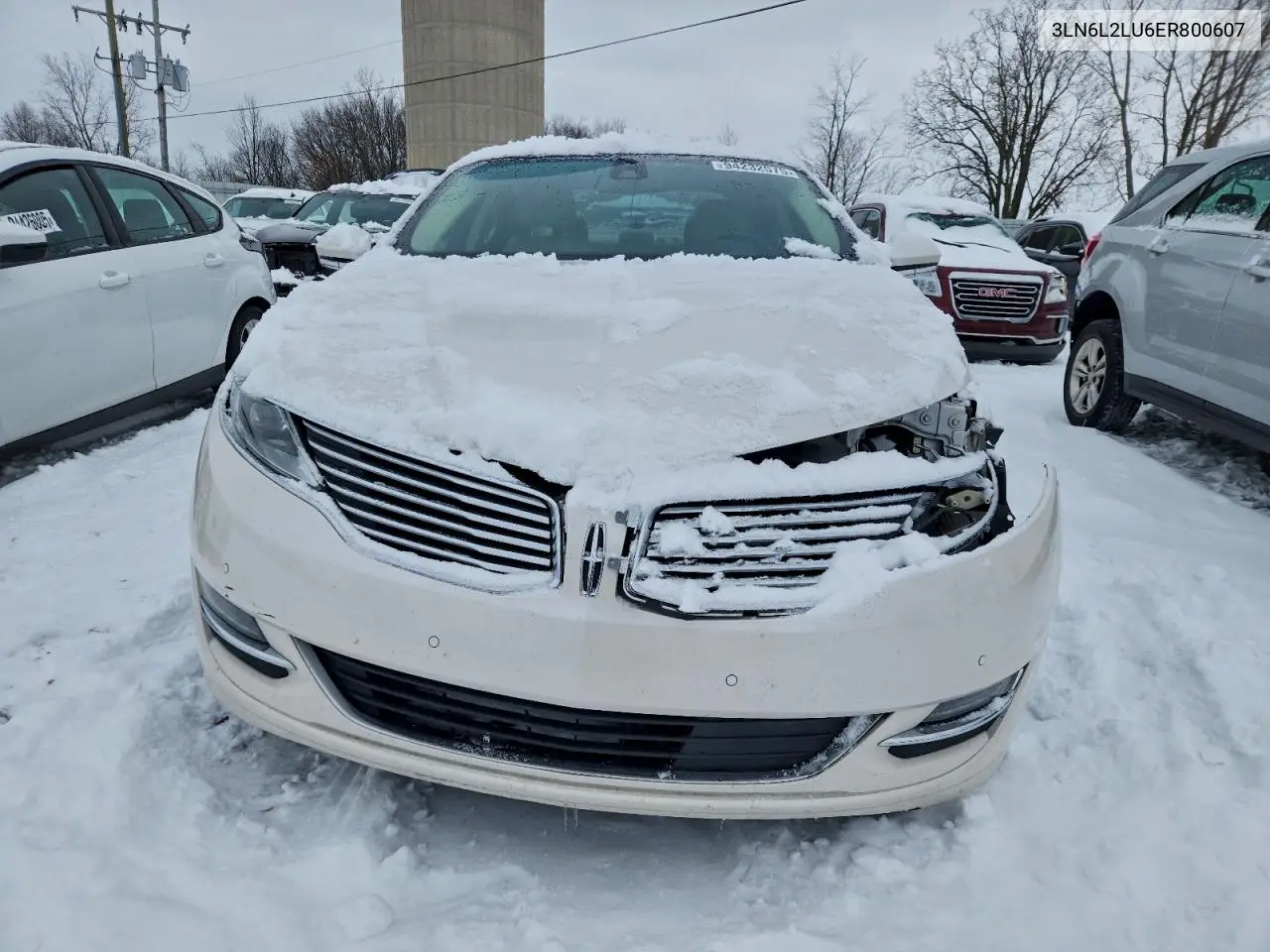 3LN6L2LU6ER800607 2014 Lincoln Mkz Hybrid