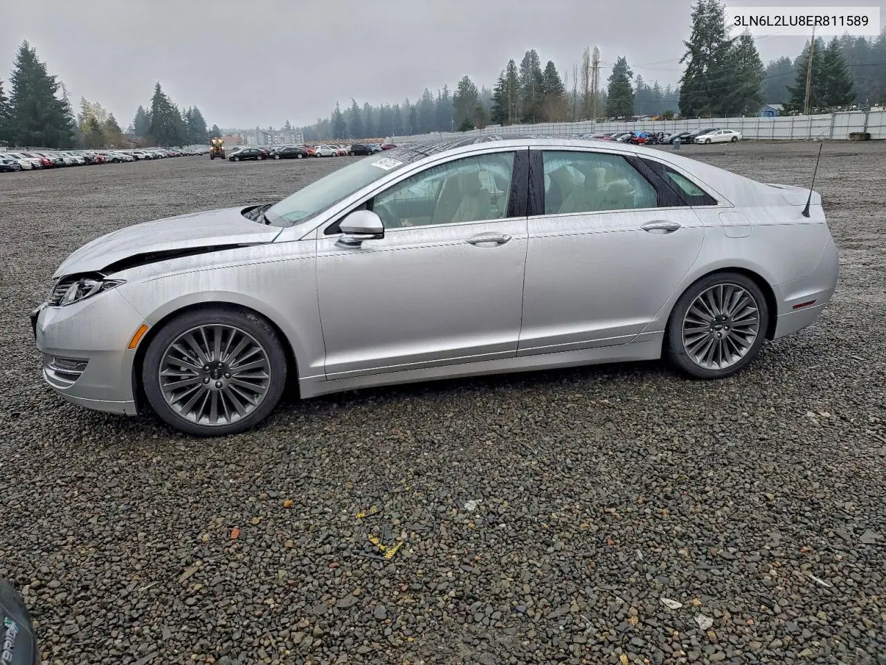 3LN6L2LU8ER811589 2014 Lincoln Mkz Hybrid