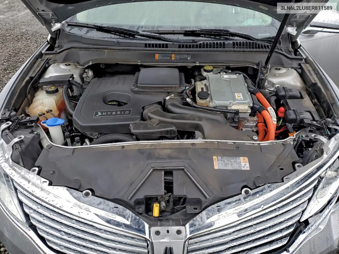 3LN6L2LU8ER811589 2014 Lincoln Mkz Hybrid