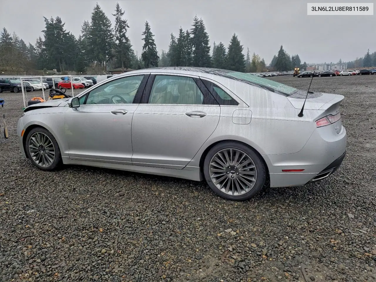 3LN6L2LU8ER811589 2014 Lincoln Mkz Hybrid