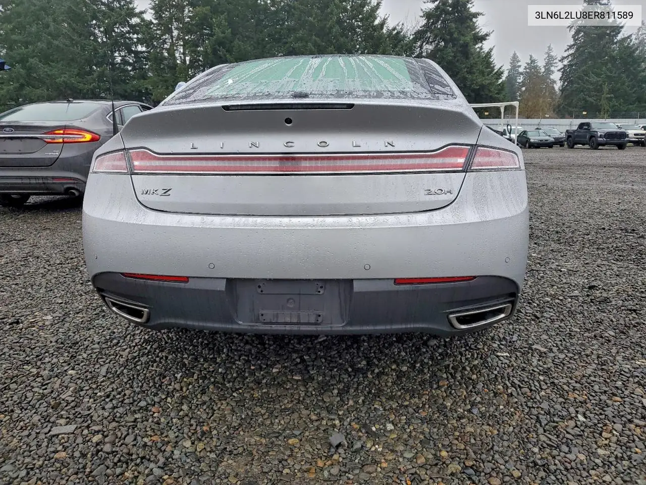 3LN6L2LU8ER811589 2014 Lincoln Mkz Hybrid