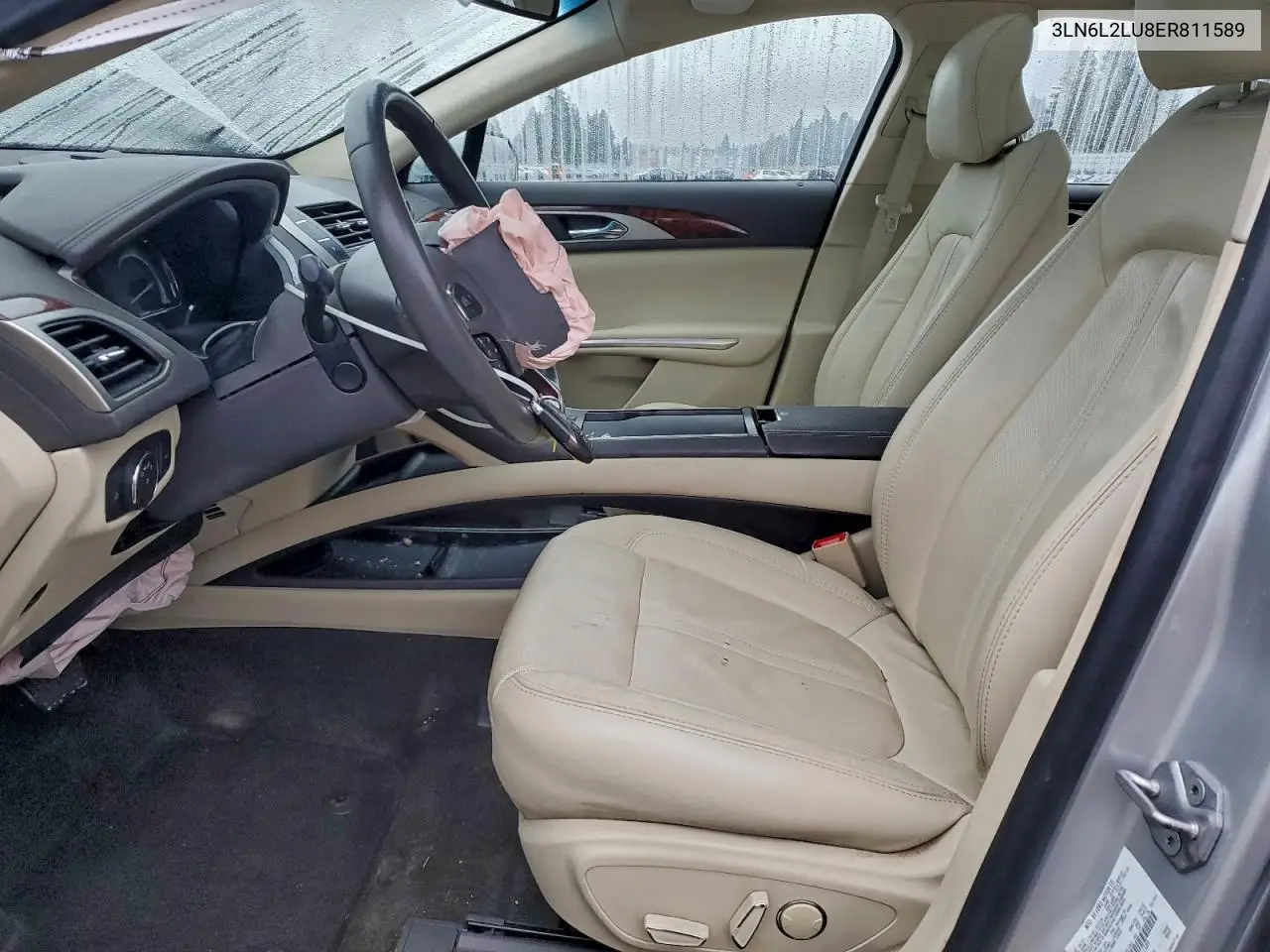 3LN6L2LU8ER811589 2014 Lincoln Mkz Hybrid