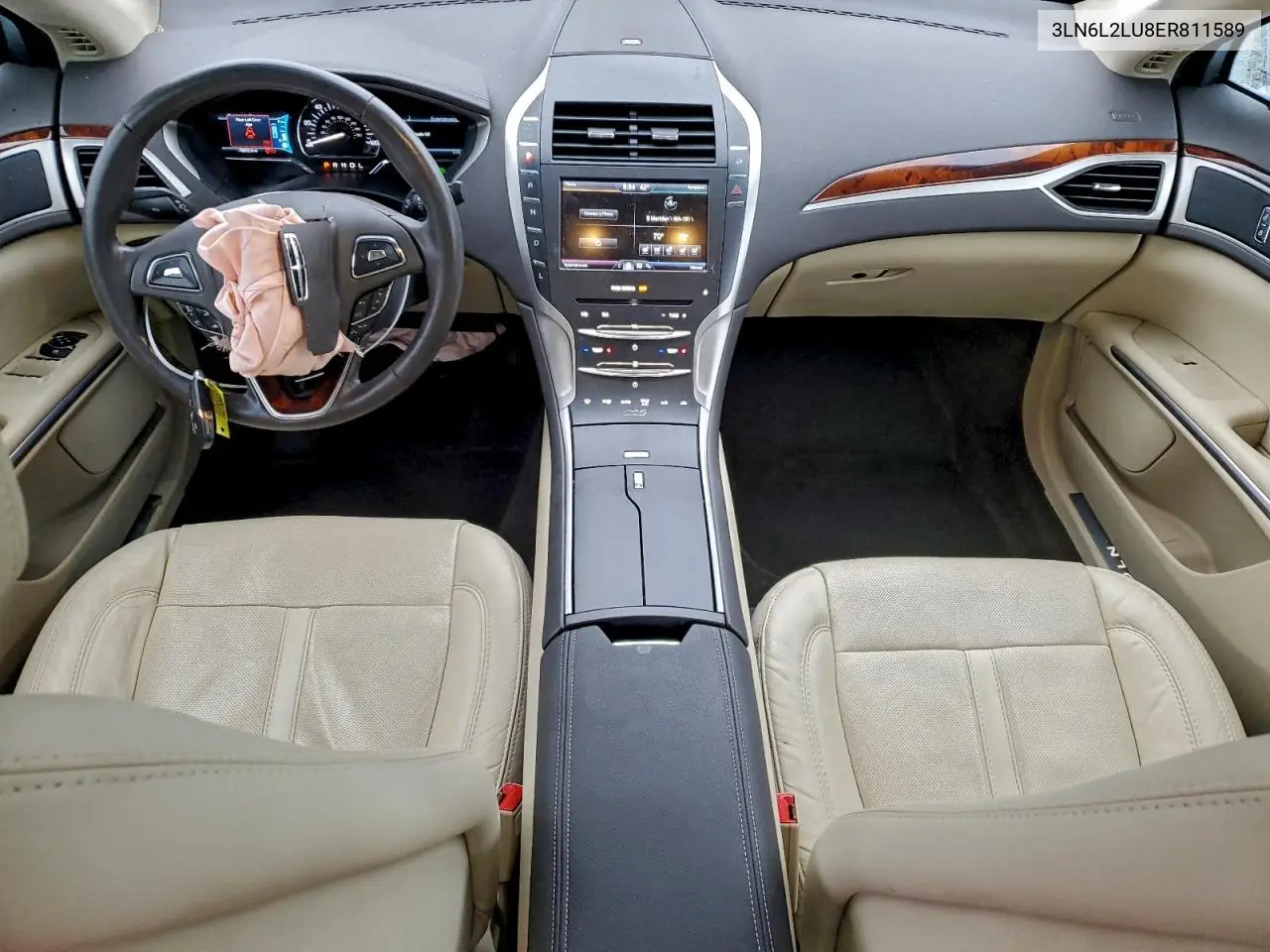 3LN6L2LU8ER811589 2014 Lincoln Mkz Hybrid