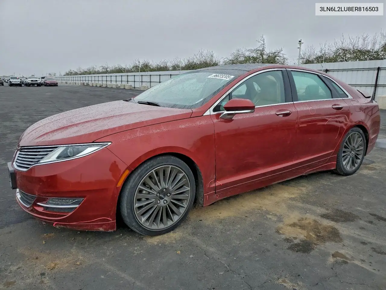 3LN6L2LU8ER816503 2014 Lincoln Mkz Hybrid