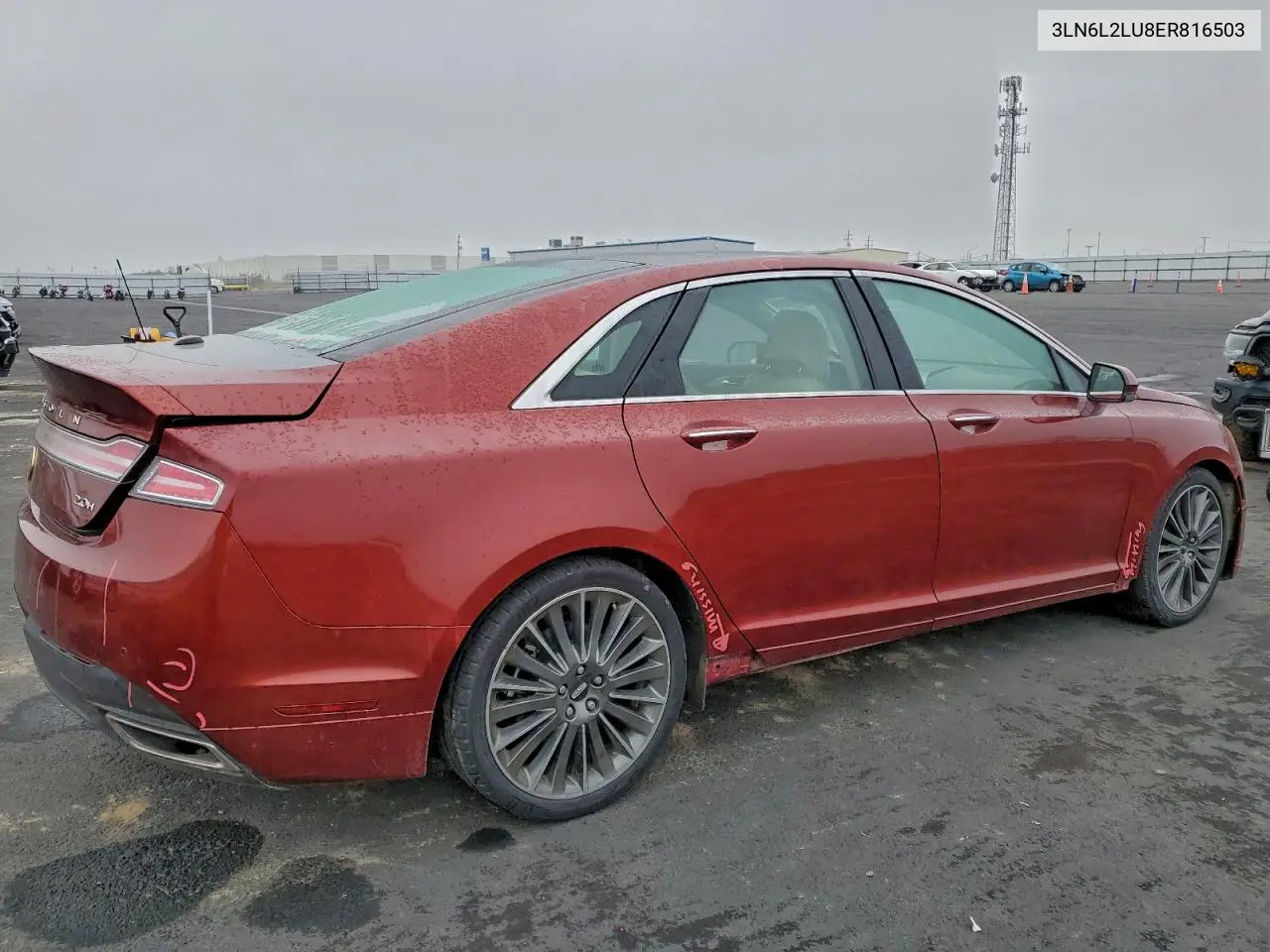 3LN6L2LU8ER816503 2014 Lincoln Mkz Hybrid