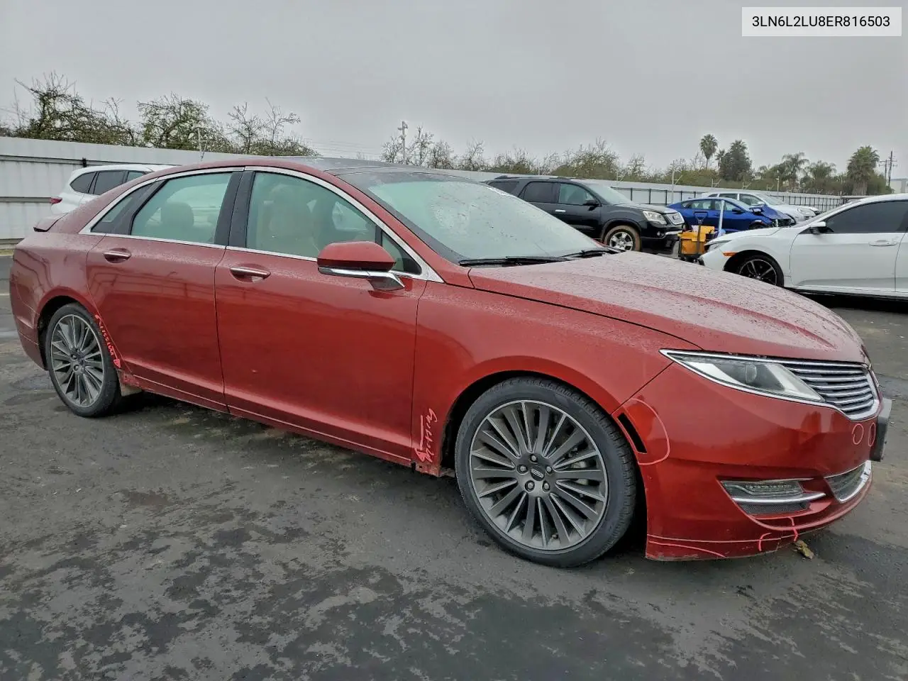3LN6L2LU8ER816503 2014 Lincoln Mkz Hybrid