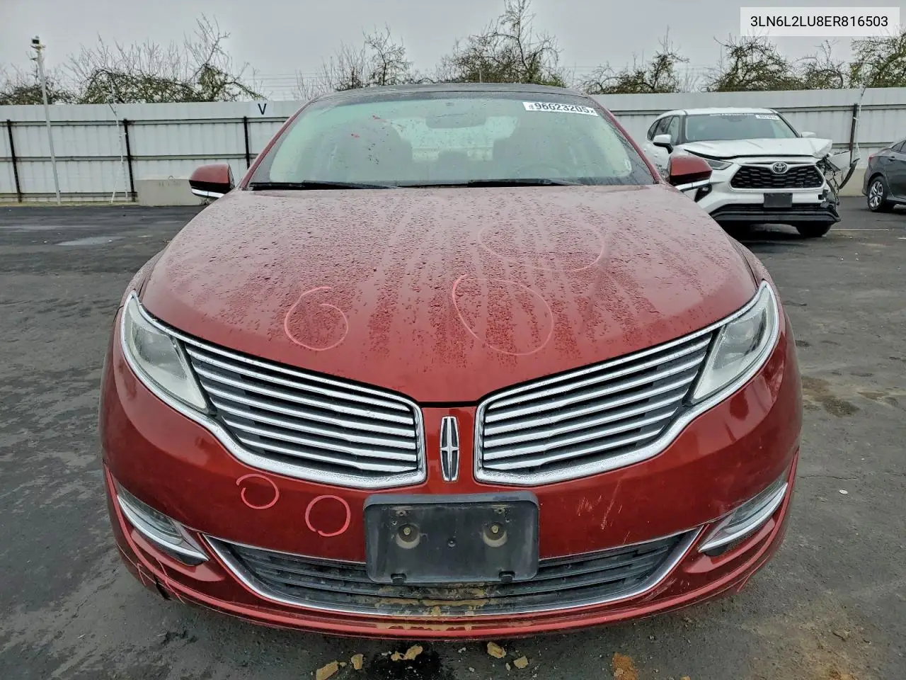 3LN6L2LU8ER816503 2014 Lincoln Mkz Hybrid