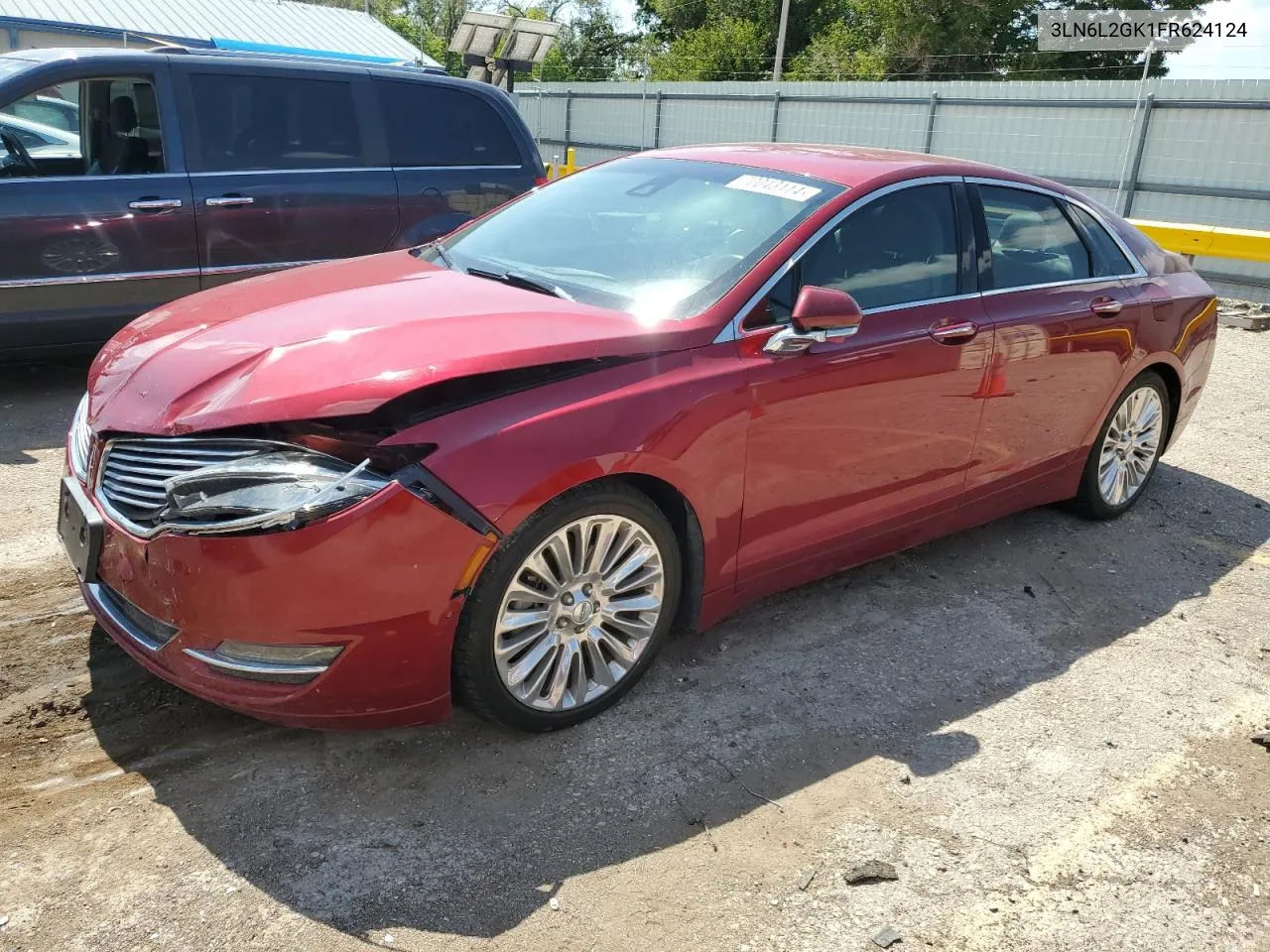 2015 Lincoln Mkz VIN: 3LN6L2GK1FR624124 Lot: 70043114