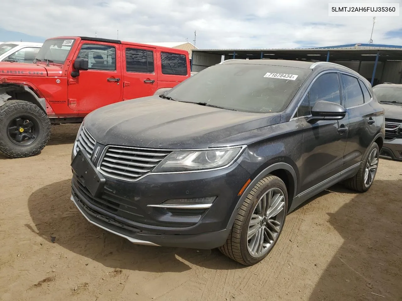 2015 Lincoln Mkc VIN: 5LMTJ2AH6FUJ35360 Lot: 71678434