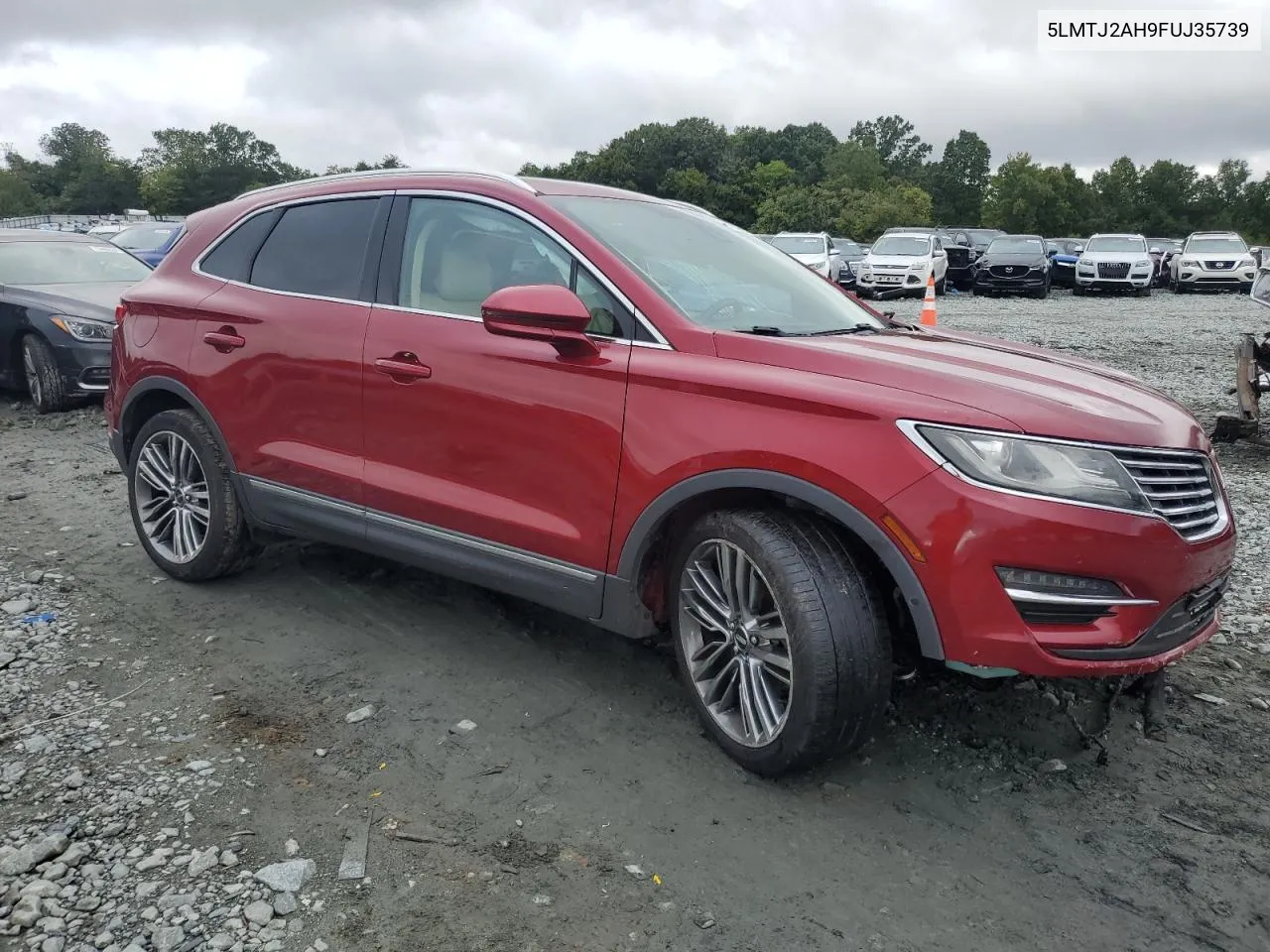 2015 Lincoln Mkc VIN: 5LMTJ2AH9FUJ35739 Lot: 72363974