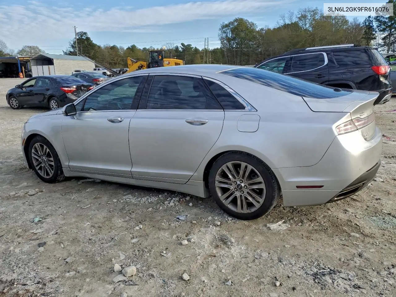 3LN6L2GK9FR616076 2015 Lincoln Mkz