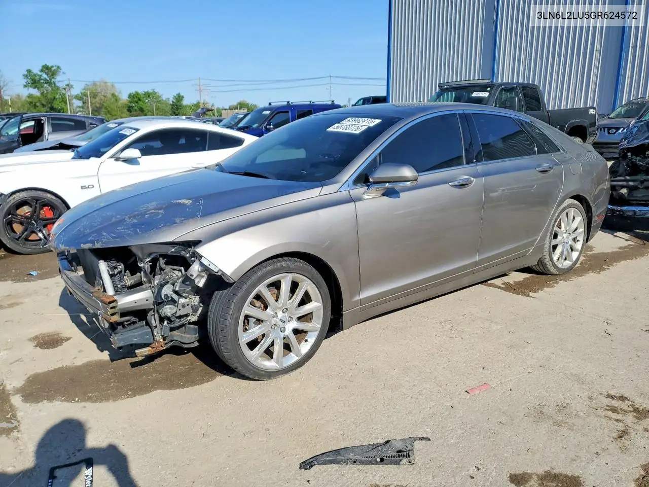 3LN6L2LU5GR624572 2016 Lincoln Mkz Hybrid