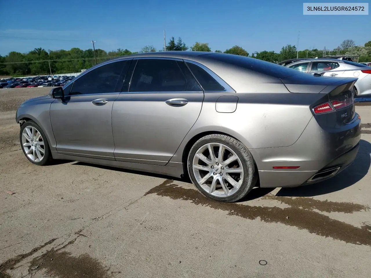3LN6L2LU5GR624572 2016 Lincoln Mkz Hybrid